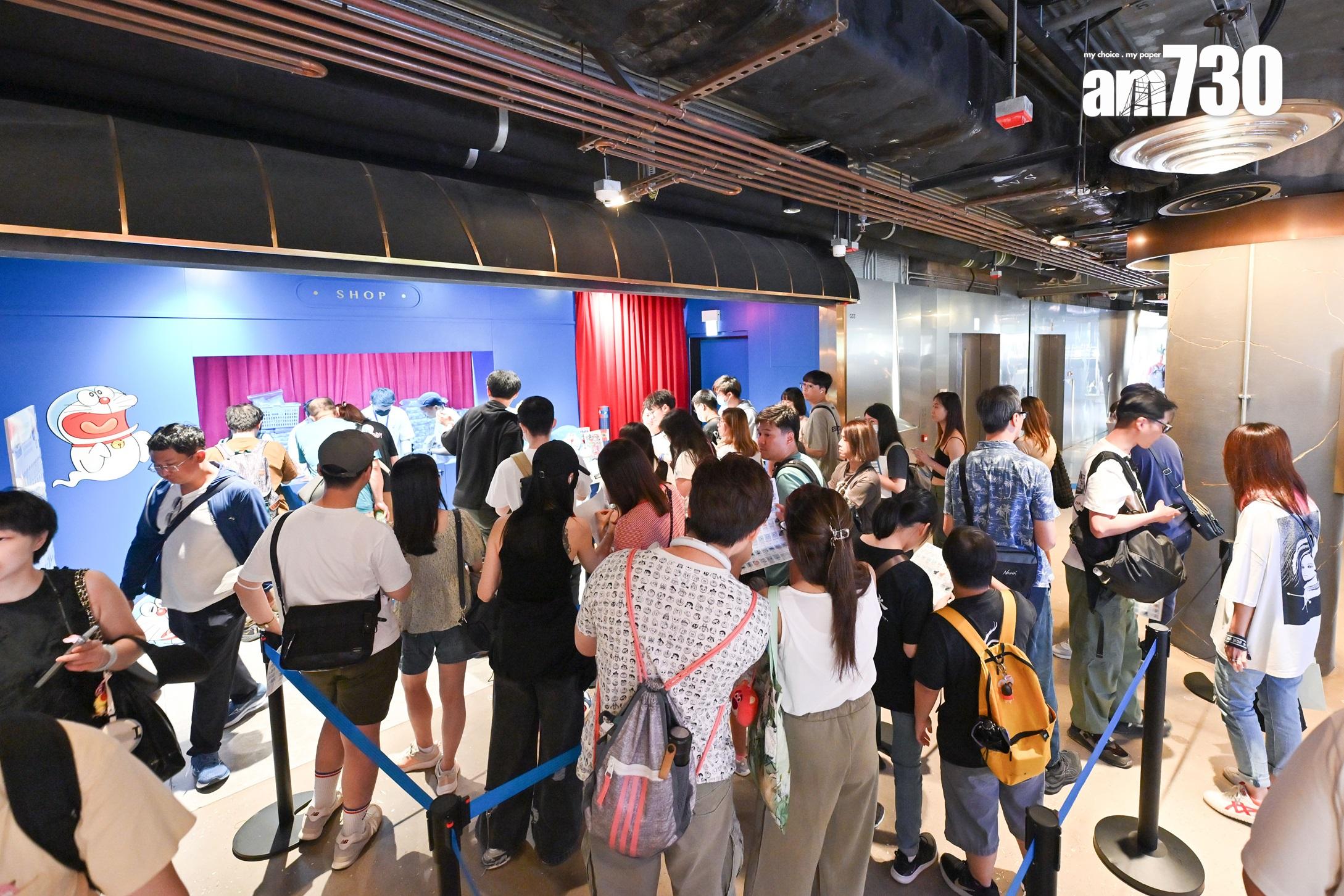 多啦A夢展覽開幕首周末 K11 MUSEA人流升三成 旅客平均消費金額增四成