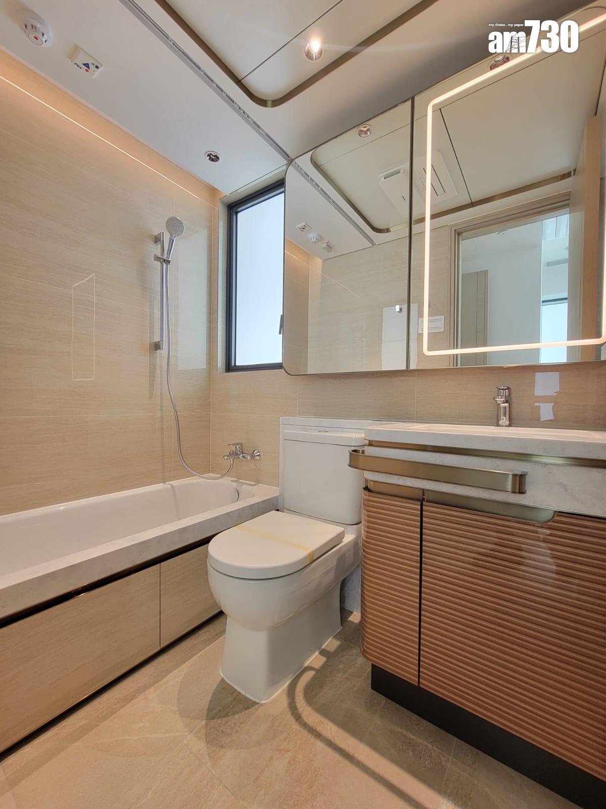 意嵐示範單位|653呎三房長方形客飯廳寬敞實用 輕鬆擺放大型家具(多圖有片)|屯門新盤