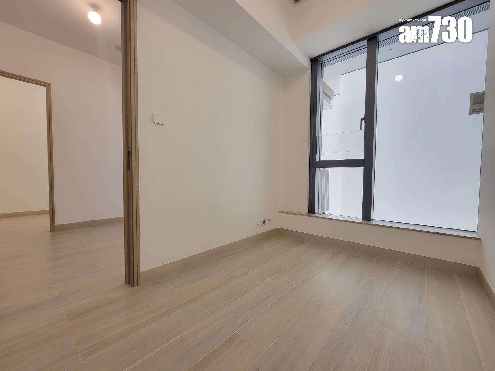 意嵐示範單位|一房及兩房採開廚設計 淺木色儲物櫃空間足|多圖有片