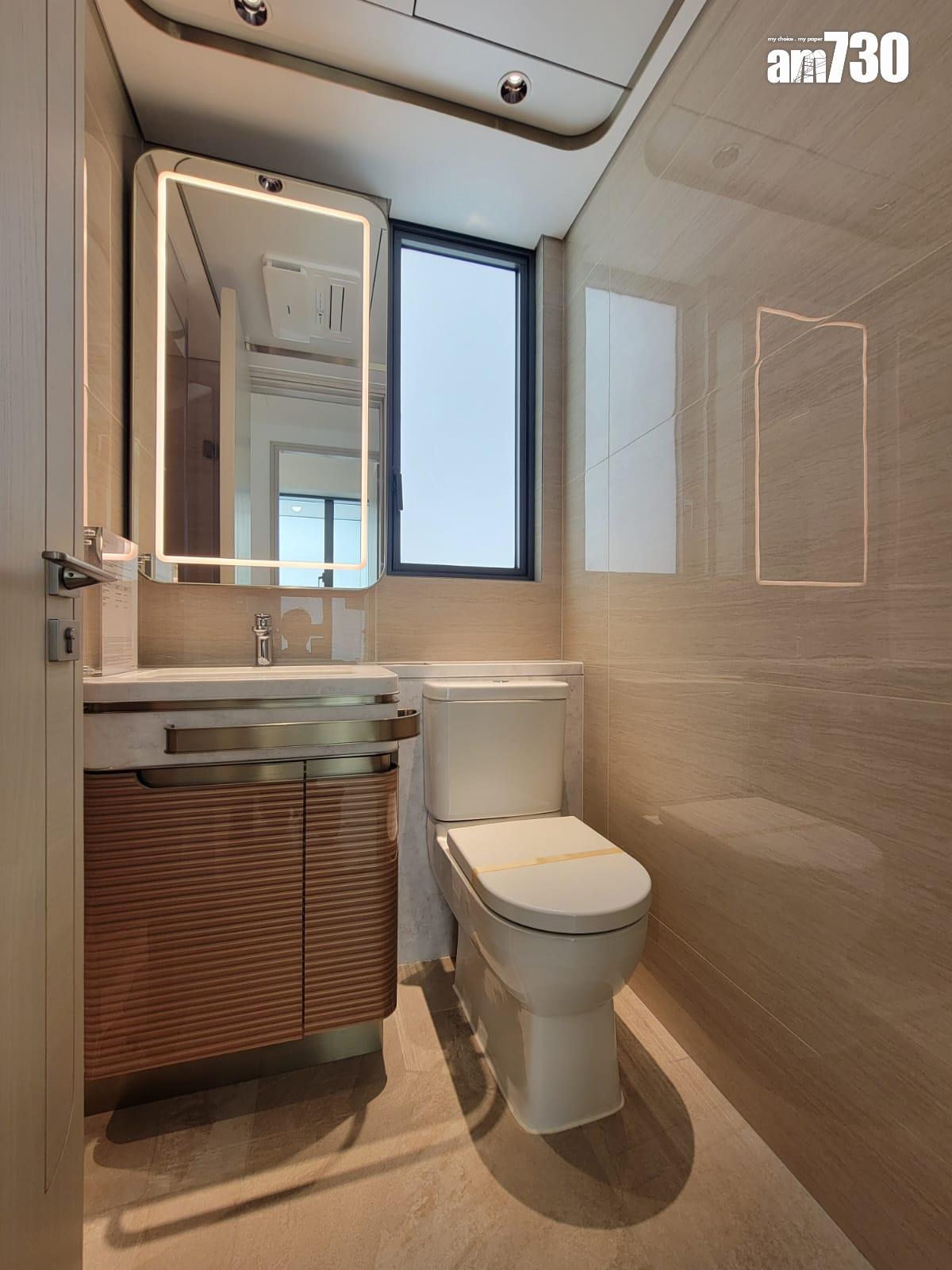 意嵐示範單位|653呎三房長方形客飯廳寬敞實用 輕鬆擺放大型家具(多圖有片)|屯門新盤