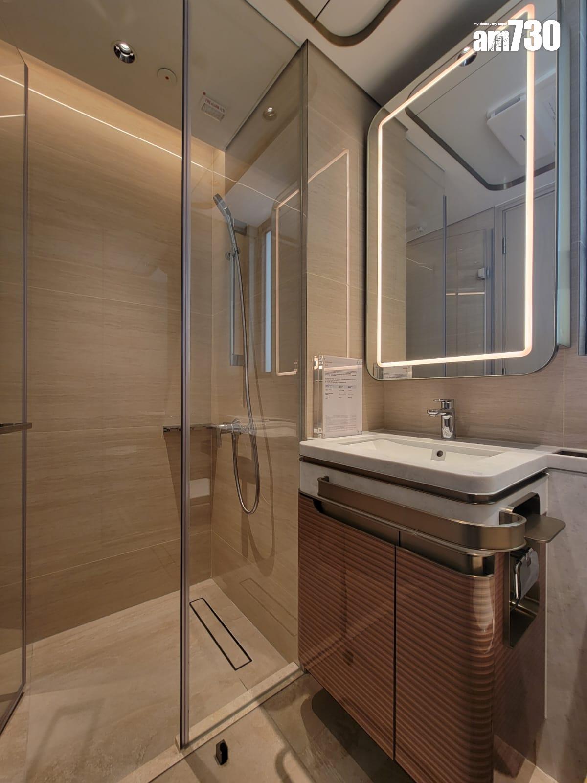 意嵐示範單位|653呎三房長方形客飯廳寬敞實用 輕鬆擺放大型家具(多圖有片)|屯門新盤