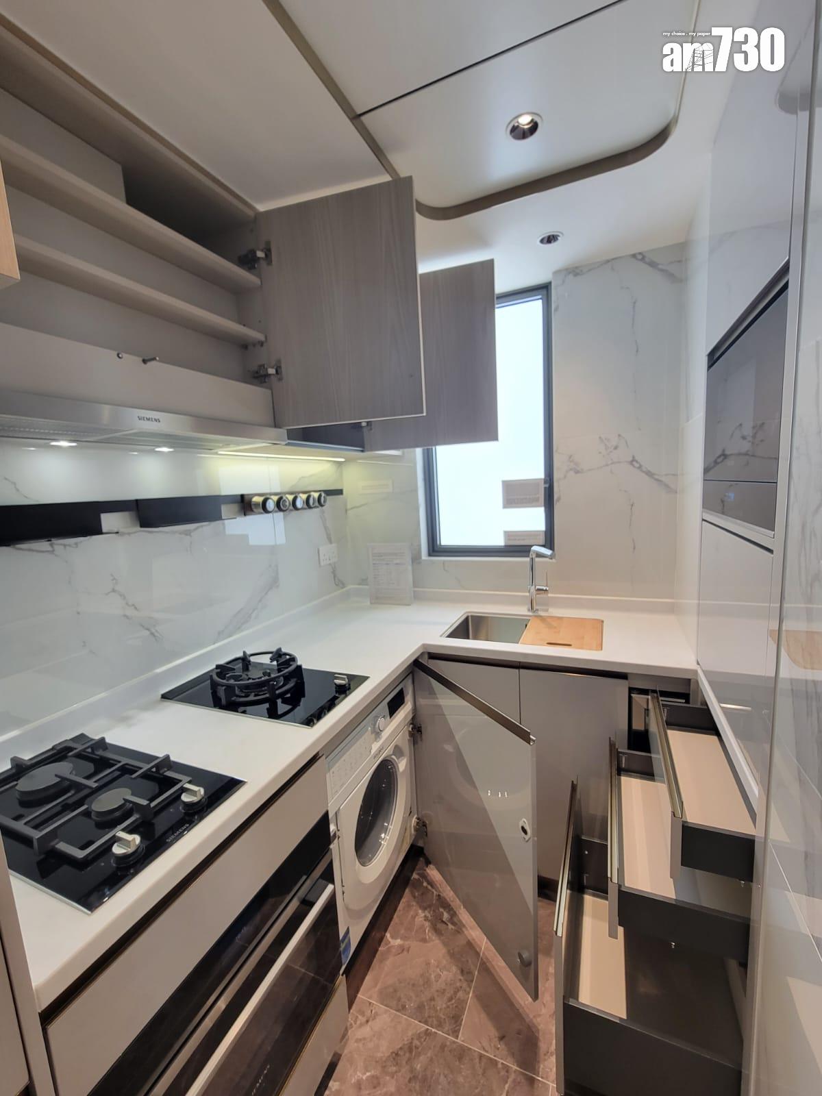 意嵐示範單位|653呎三房長方形客飯廳寬敞實用 輕鬆擺放大型家具(多圖有片)|屯門新盤