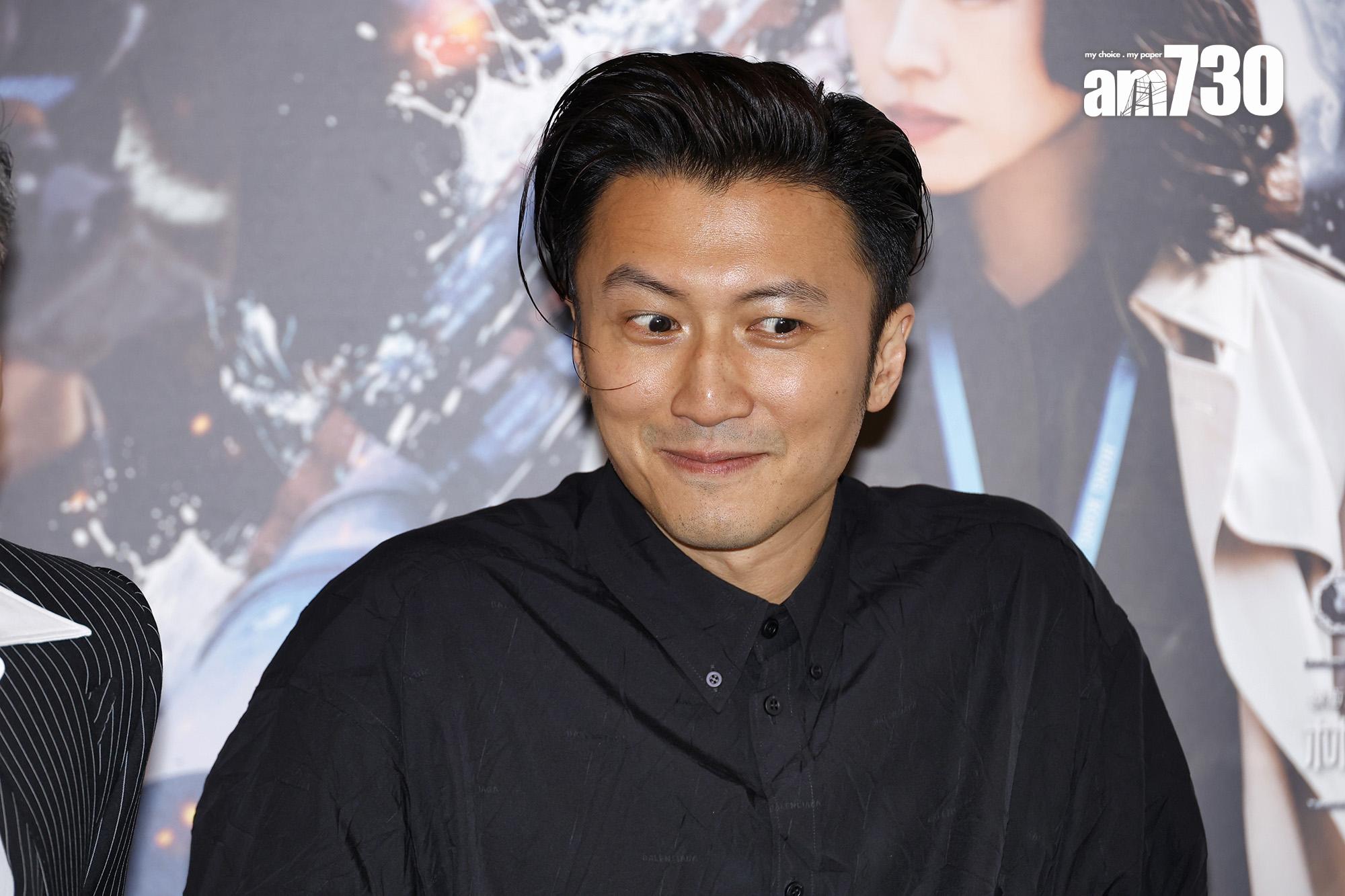 謝霆鋒主演兼擔任《海關戰線》的動作指導。(林俊源攝)