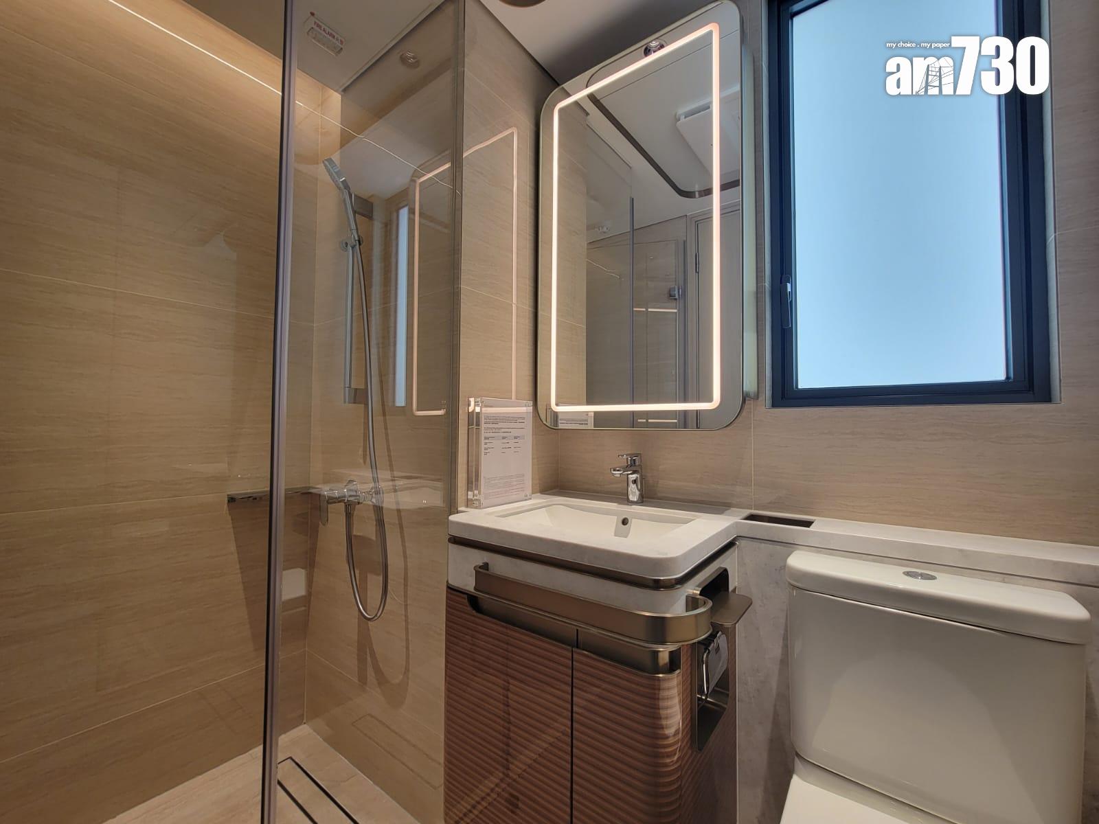 意嵐示範單位|653呎三房長方形客飯廳寬敞實用 輕鬆擺放大型家具(多圖有片)|屯門新盤