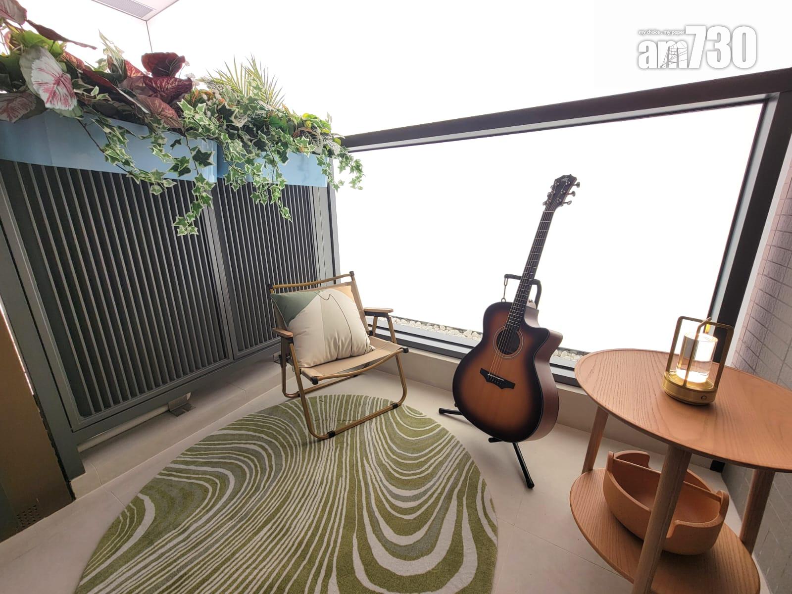 意嵐示範單位|316呎一房 設延伸枱面夠實用 波浪形設計切合海岸主題(多圖有片)|屯門新盤