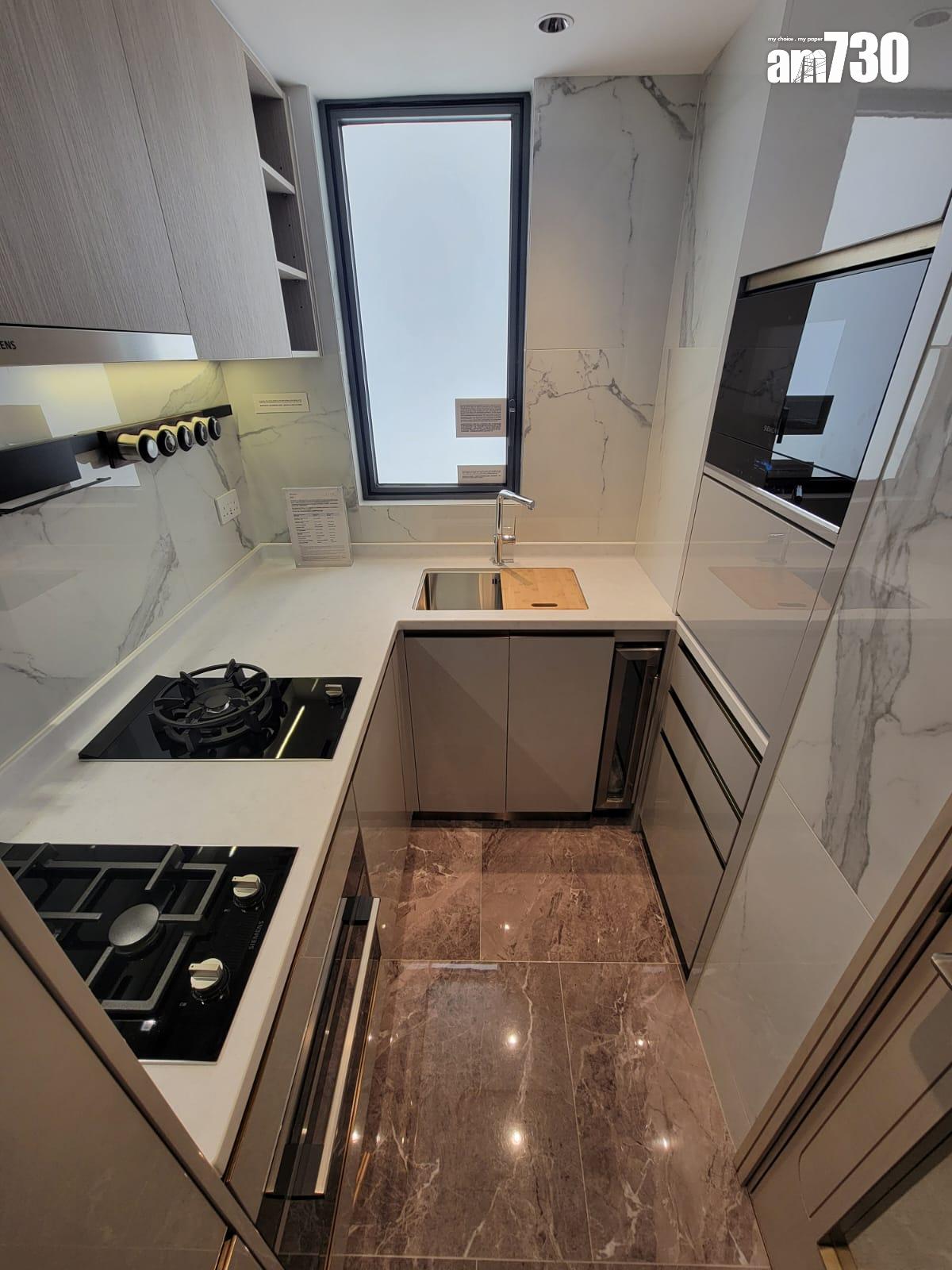 意嵐示範單位|653呎三房長方形客飯廳寬敞實用 輕鬆擺放大型家具(多圖有片)|屯門新盤