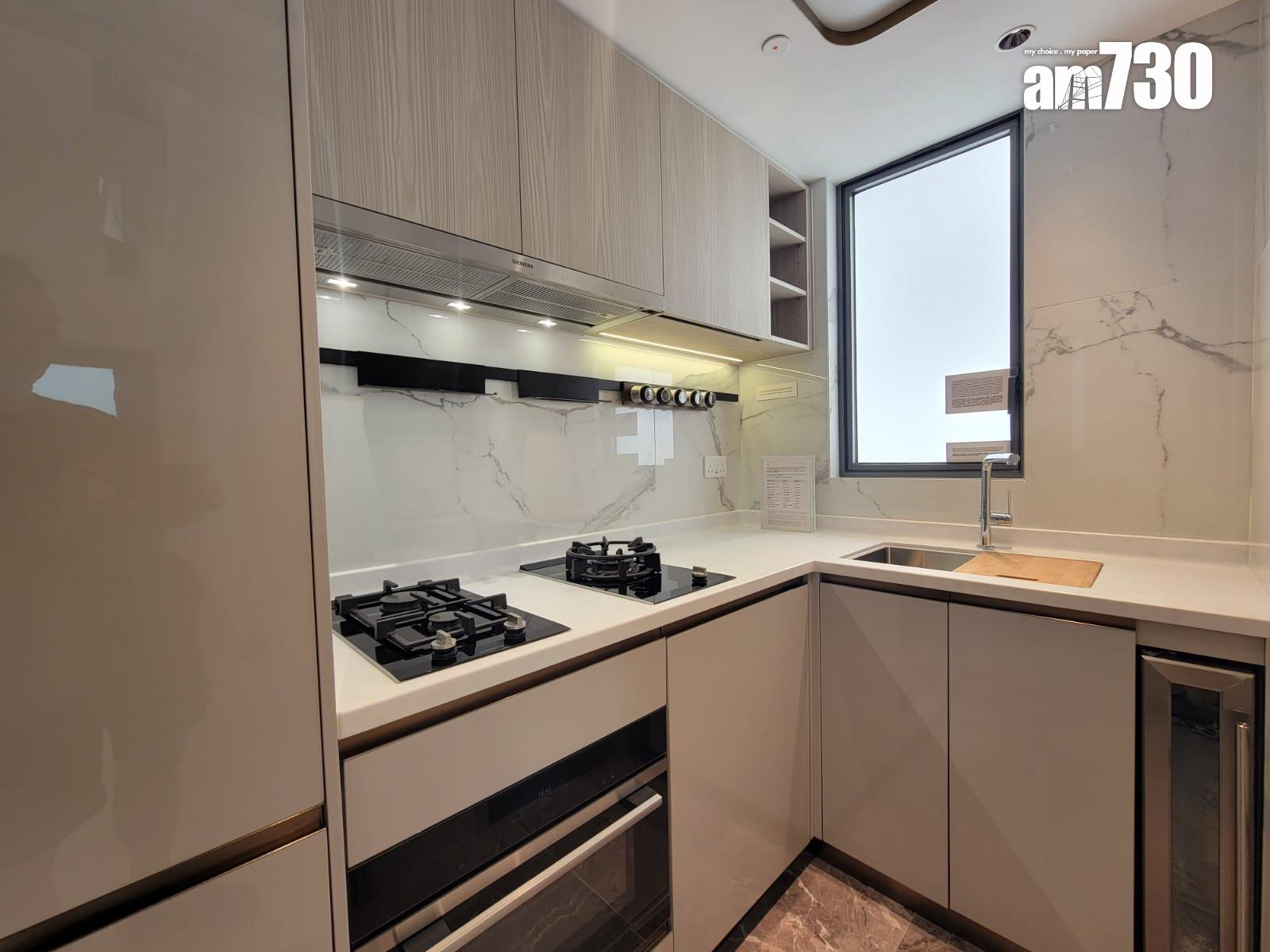 意嵐示範單位|653呎三房長方形客飯廳寬敞實用 輕鬆擺放大型家具(多圖有片)|屯門新盤