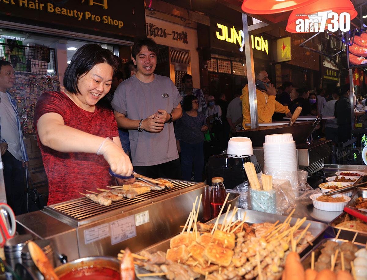 廟街推廣活動已延長營運至今年12月。(資料圖片/中通社)