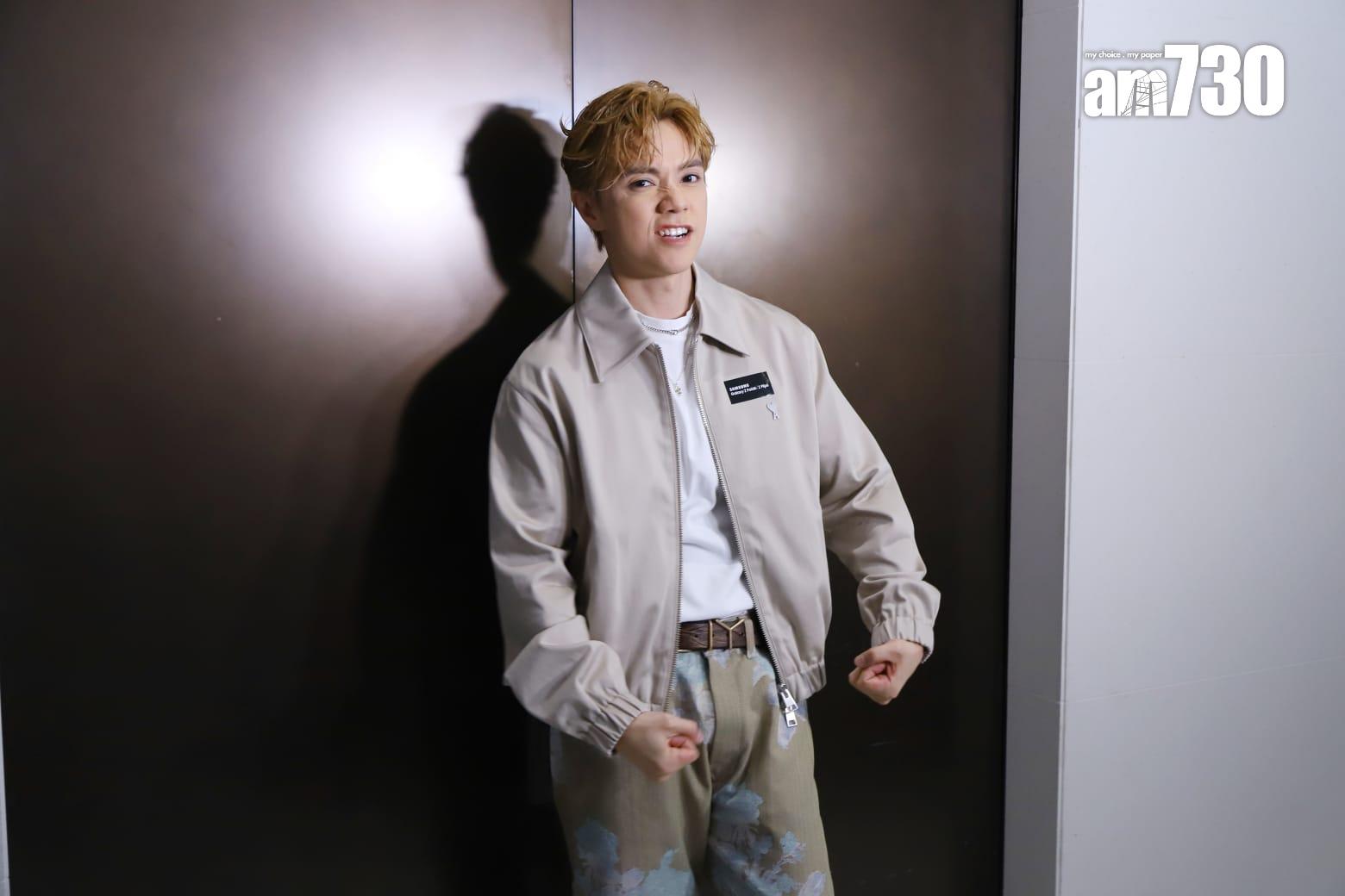 張敬軒地獄式操肌,表示要練靚個pat。