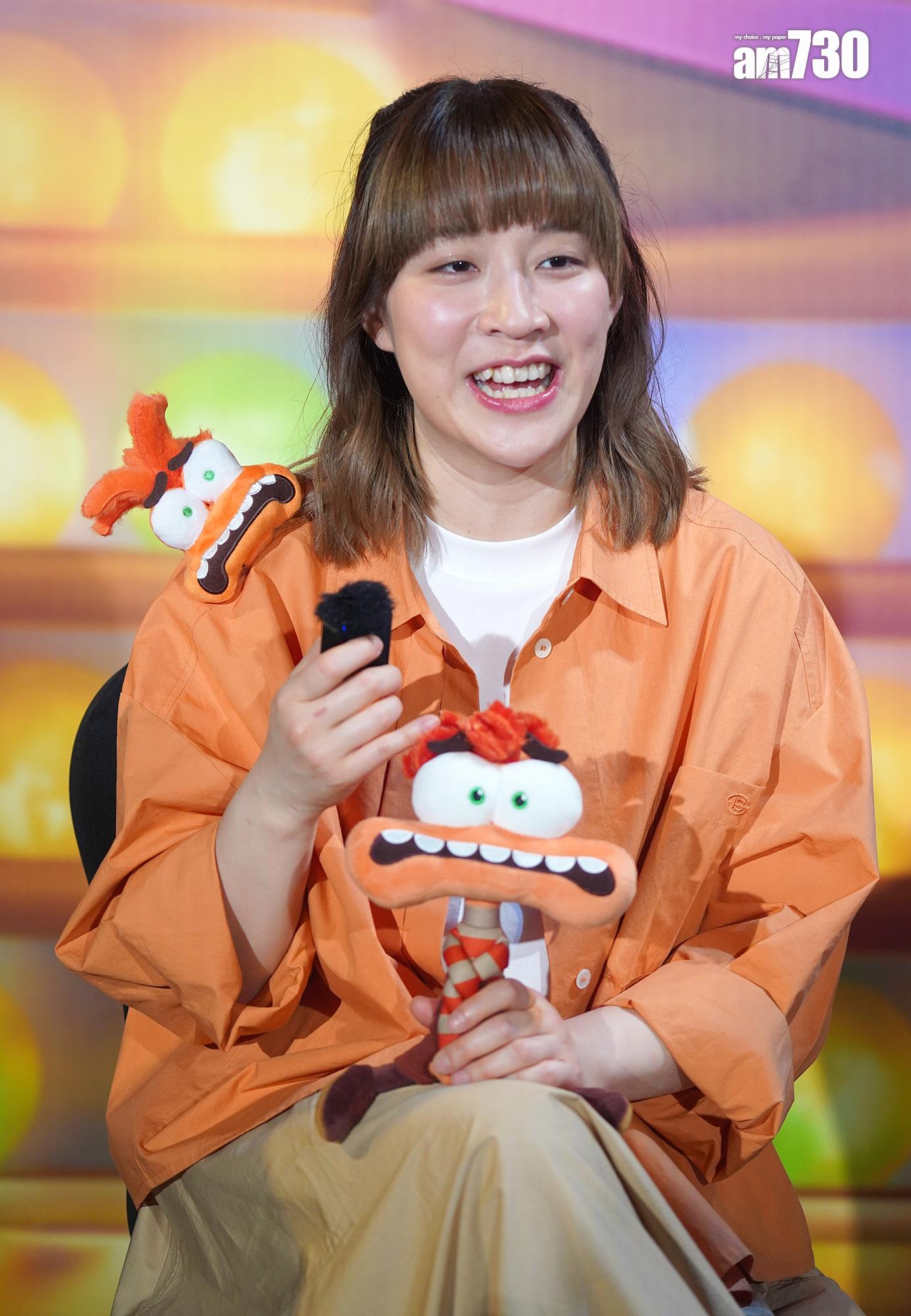 阿正在《玩轉腦朋友2》聲演阿焦。(董立華攝)