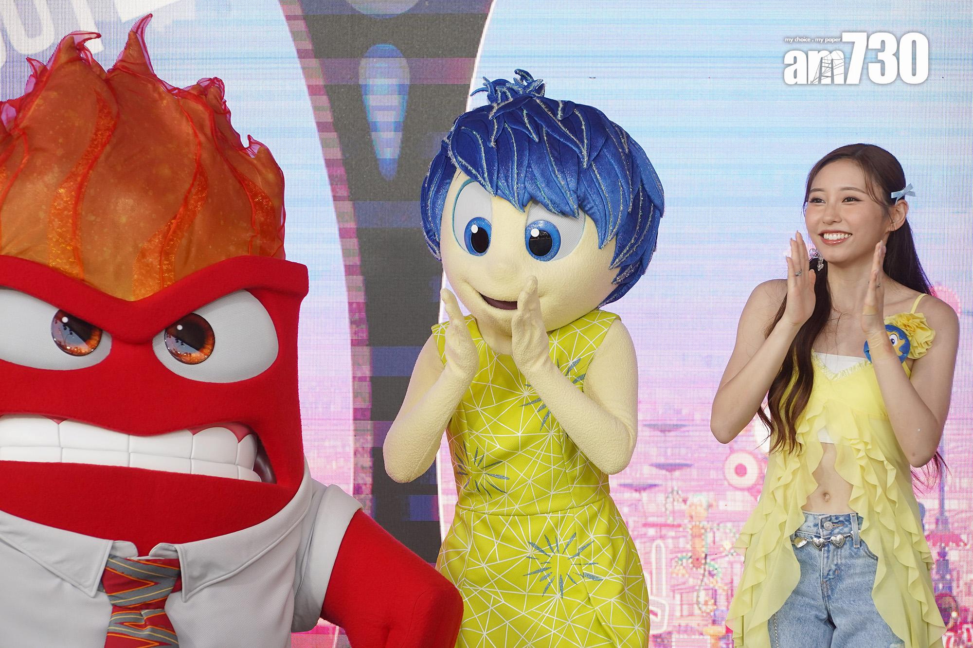 Ivy So@COLLAR在《玩轉腦朋友2》聲演阿樂。(董立華攝)