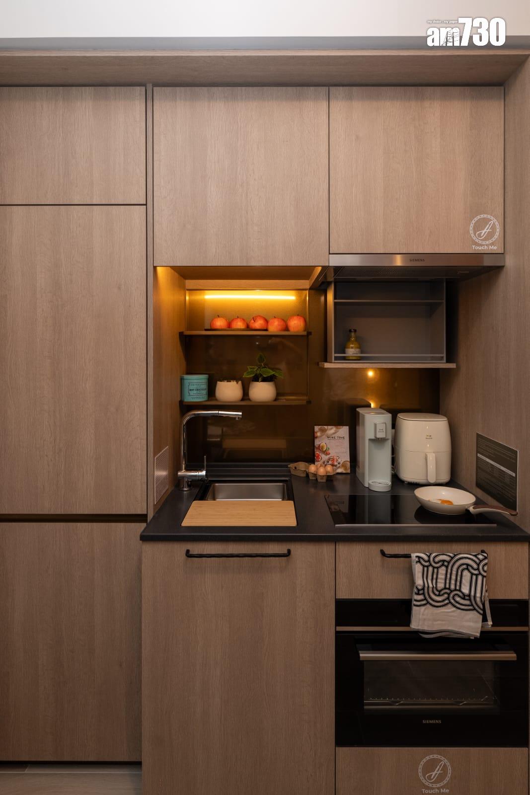 柏蔚森I示範單位|385呎兩房無走廊設計 專利室內設備便利生活(多圖有片)|啟德新盤