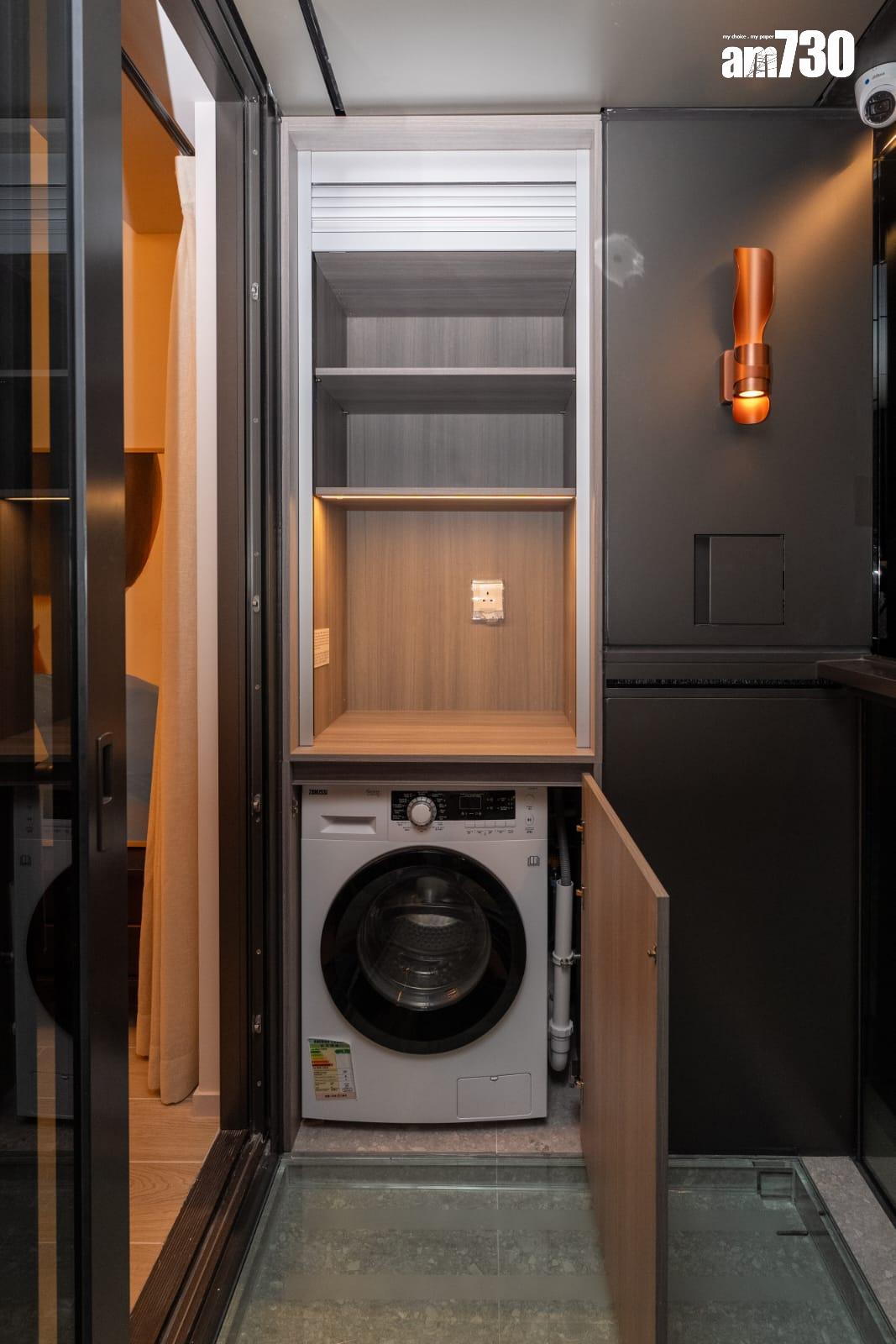 柏蔚森I示範單位|385呎兩房無走廊設計 專利室內設備便利生活(多圖有片)|啟德新盤