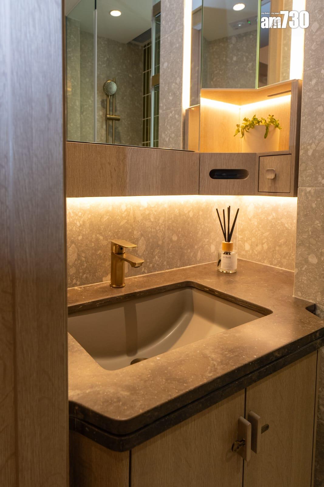 柏蔚森I示範單位|385呎兩房無走廊設計 專利室內設備便利生活(多圖有片)|啟德新盤