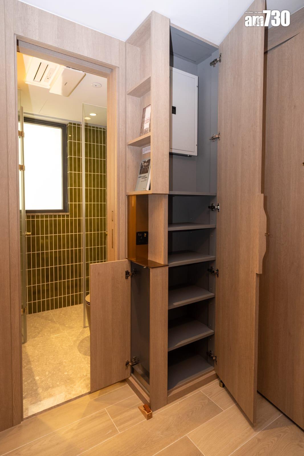 柏蔚森I示範單位|385呎兩房無走廊設計 專利室內設備便利生活(多圖有片)|啟德新盤