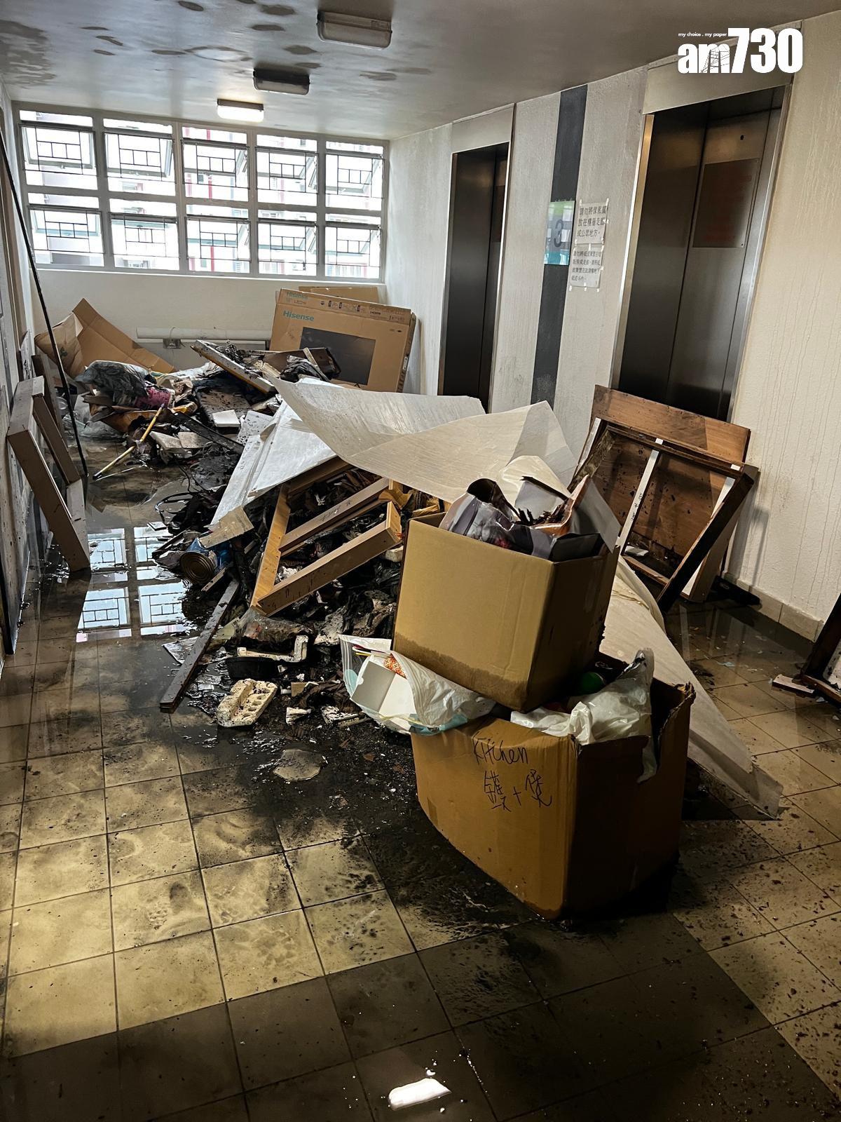 新居屋啟鑽苑業主噩夢!爆污水喉管淹浸升降機 半年發生14宗火警(有圖)