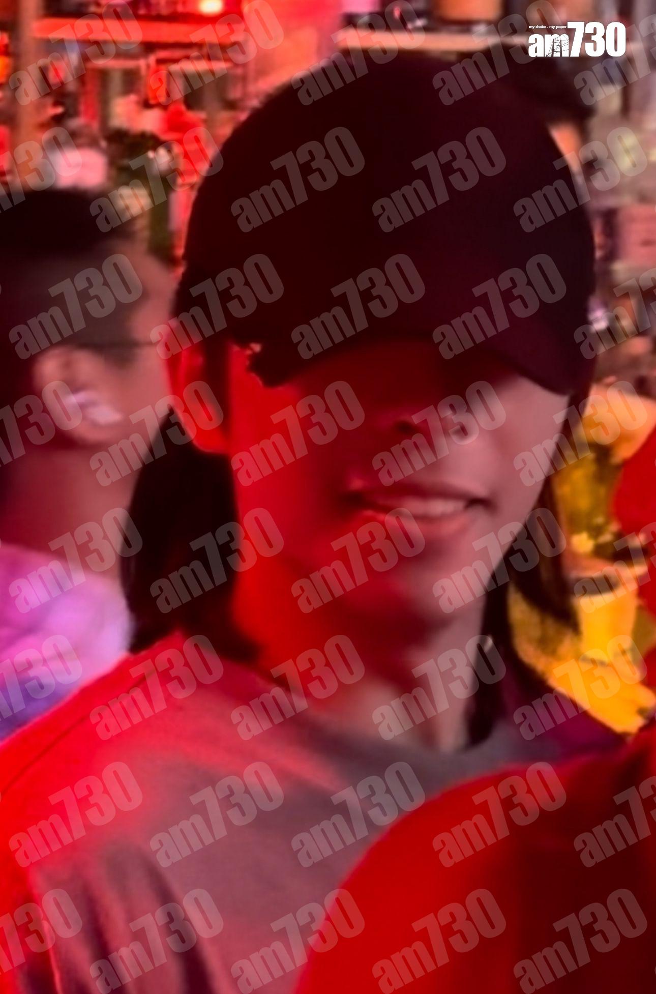 長髮的Edan戴帽到場未被認出,成功掩人耳目!