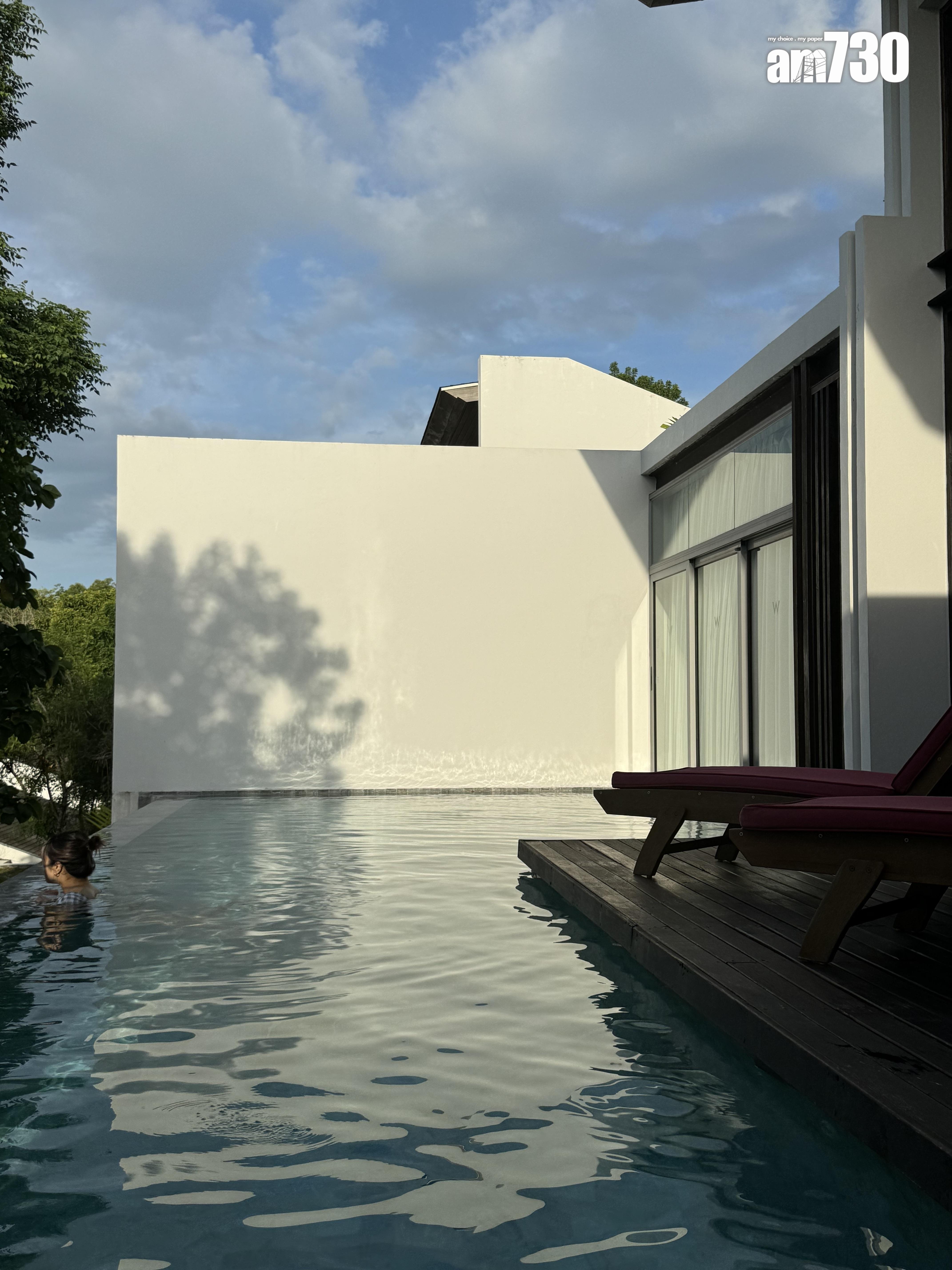 私人無邊際泳池