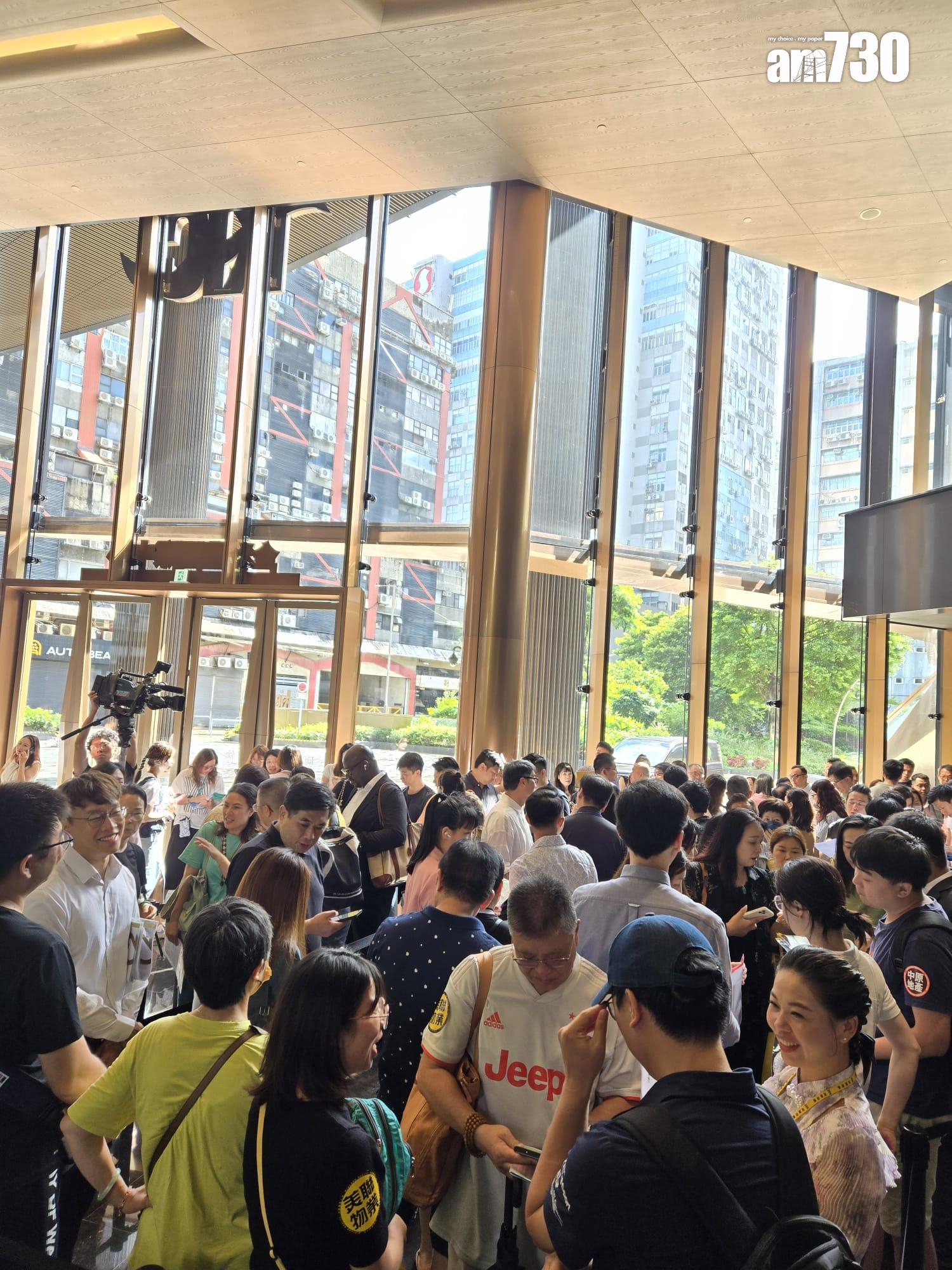 柏蔚森III開售│中原陳永傑:出席客佔四成為投資者 租賃保證計劃具吸引