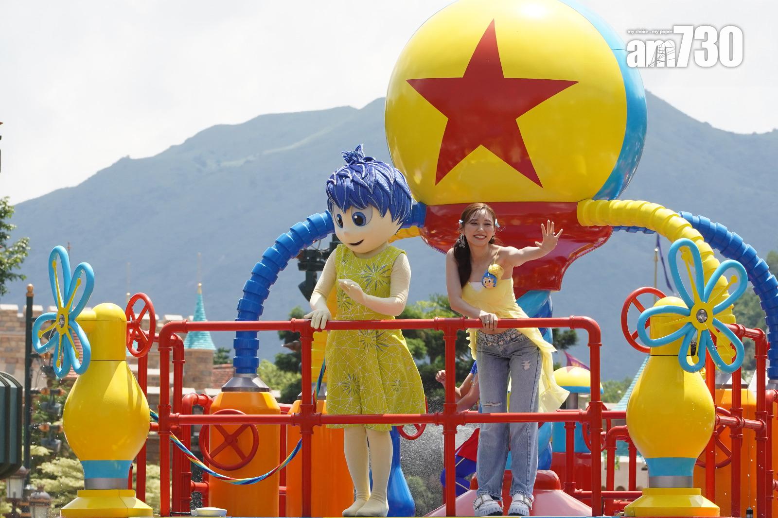 Ivy So到香港迪士尼為《玩轉腦朋友2》宣傳。