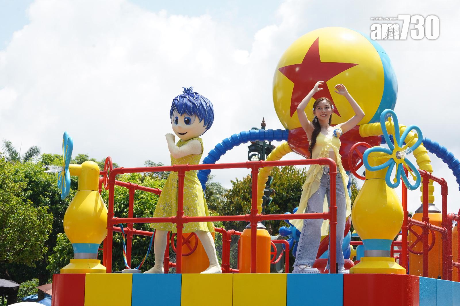 Ivy So到香港迪士尼為《玩轉腦朋友2》宣傳。