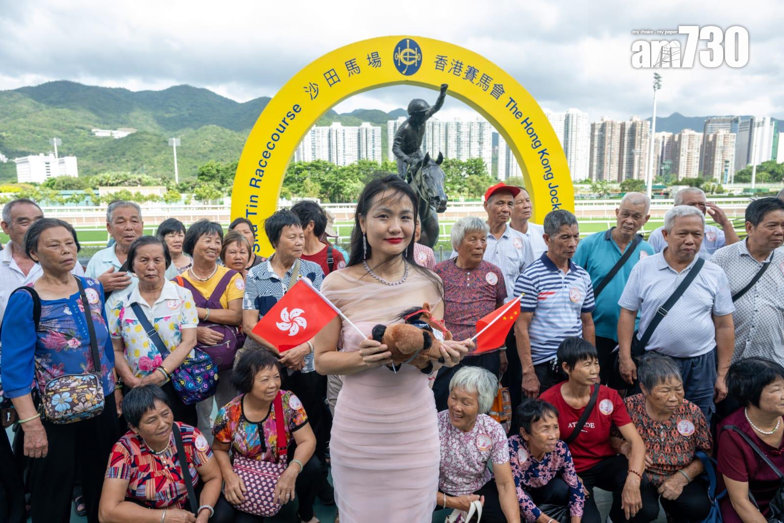 香港共慶回歸賽馬日。(陳奕釗攝)