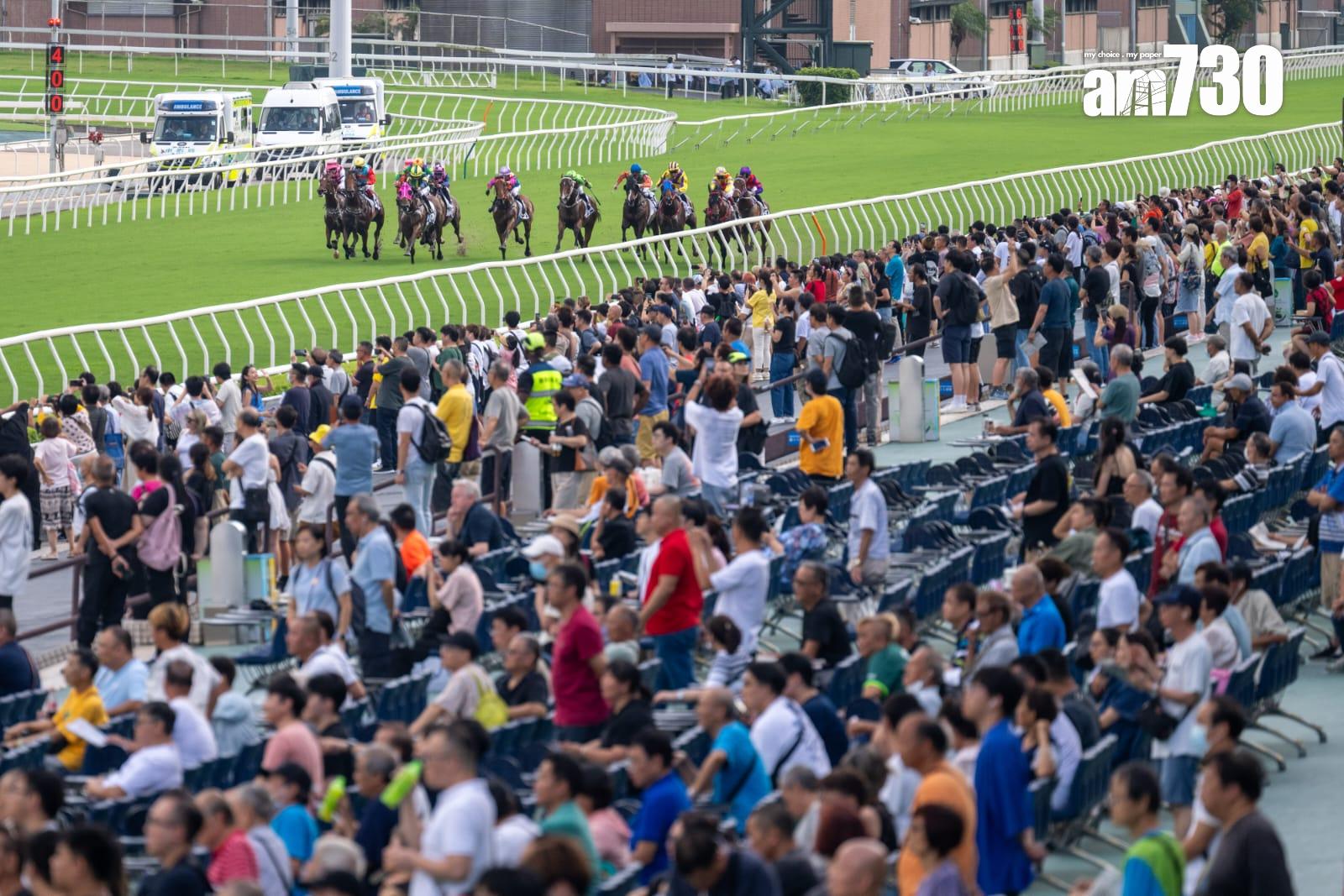 香港共慶回歸賽馬日。(陳奕釗攝)