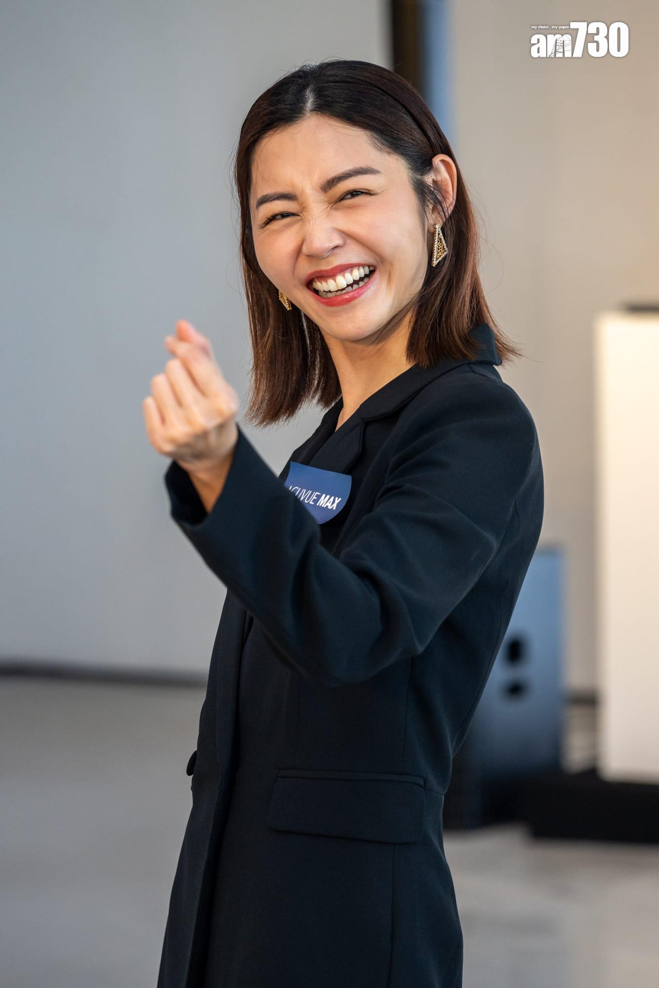 衛詩雅宣布獲醫生男友求婚後,首度見傳媒。