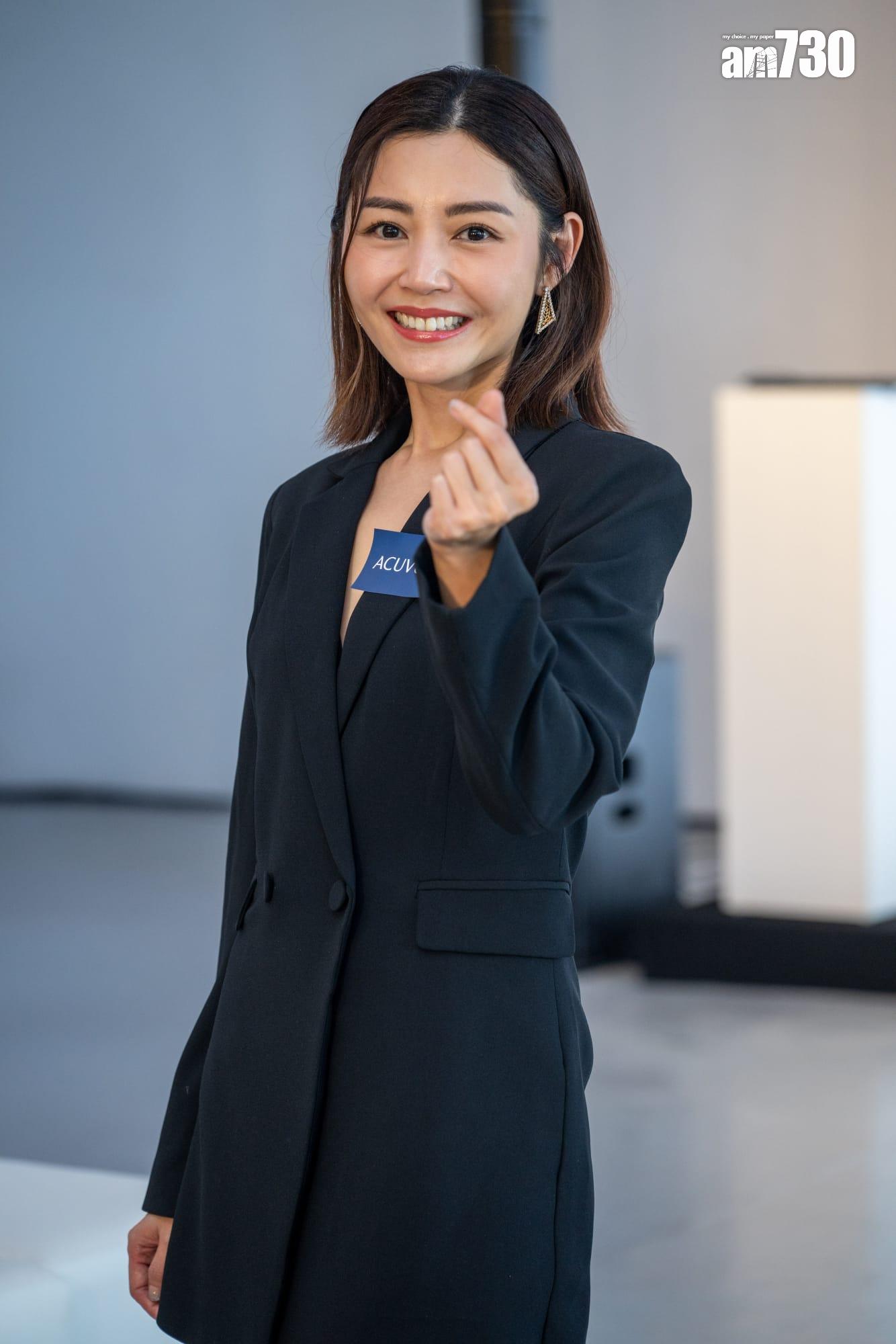 衛詩雅宣布獲醫生男友求婚後,首度見傳媒。