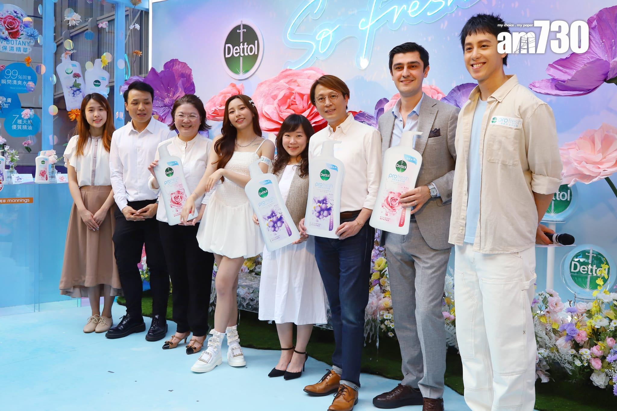 Ivy So成為「沐浴巨星」,現身品牌活動吸引半百「蘇蝦」在對面馬路追星。(羅錦鴻攝)