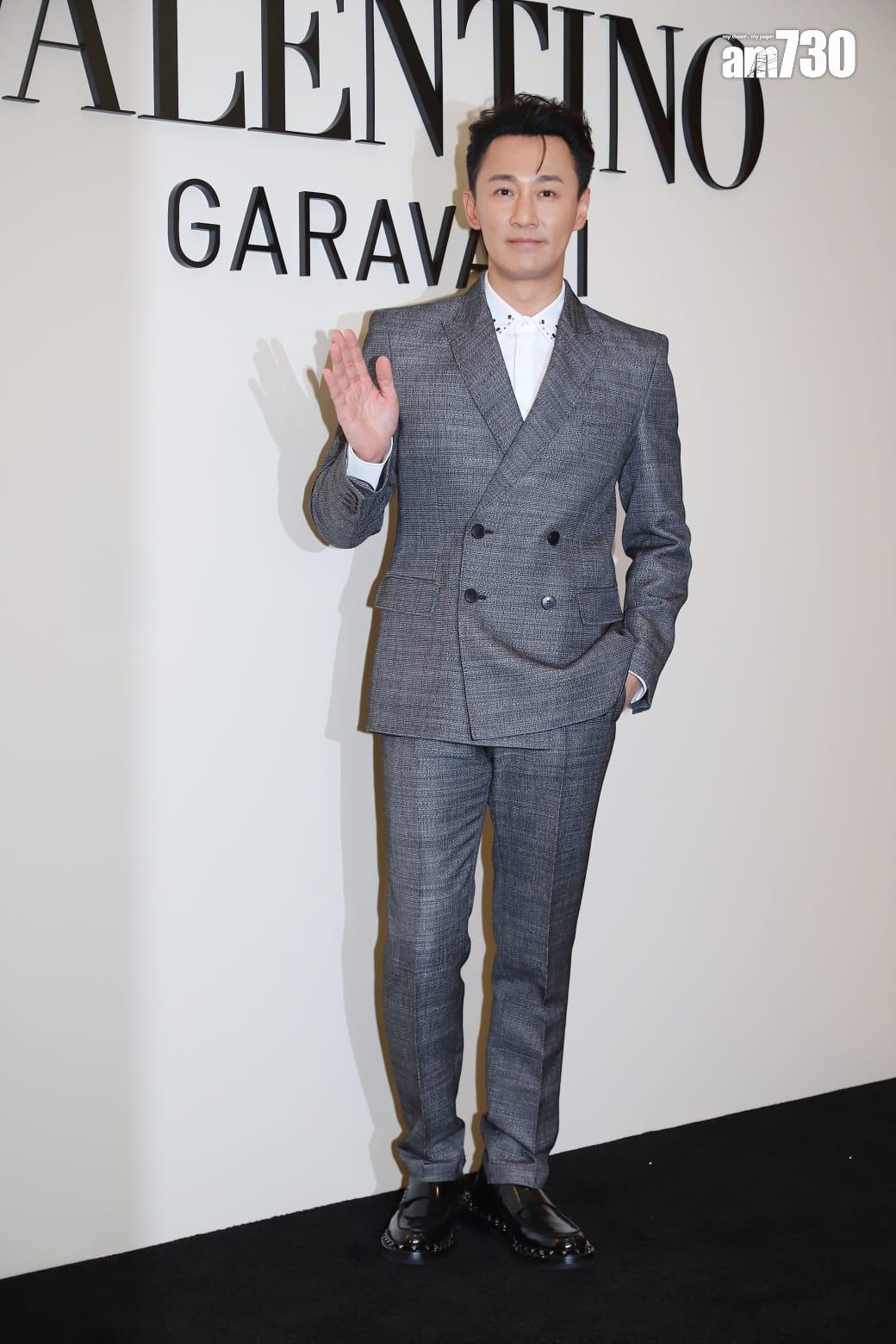 林峯出席VALENTINO的銅鑼灣新店活動。(羅錦鴻攝)