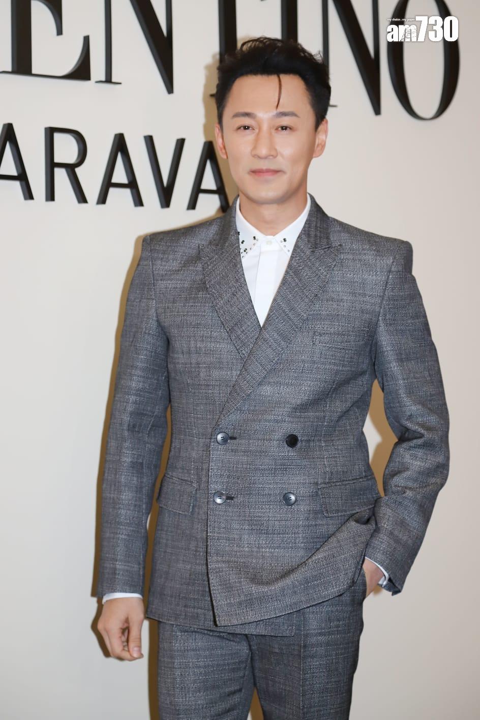 林峯出席VALENTINO的銅鑼灣新店活動。(羅錦鴻攝)