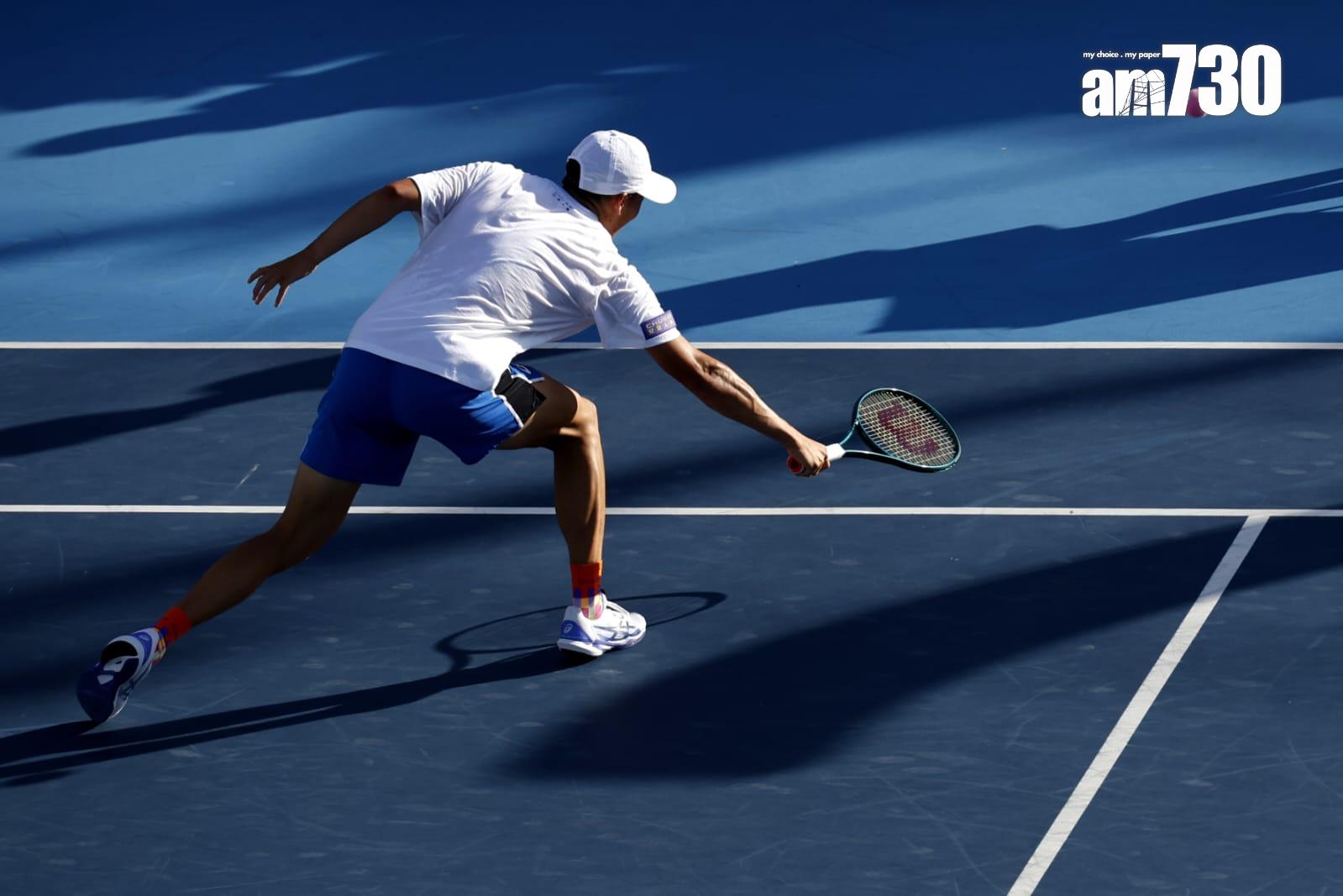 ⿈澤林⾒⾯會|夢想是贏得四大滿貫冠軍 展示香港運動員實力。(林俊源攝)