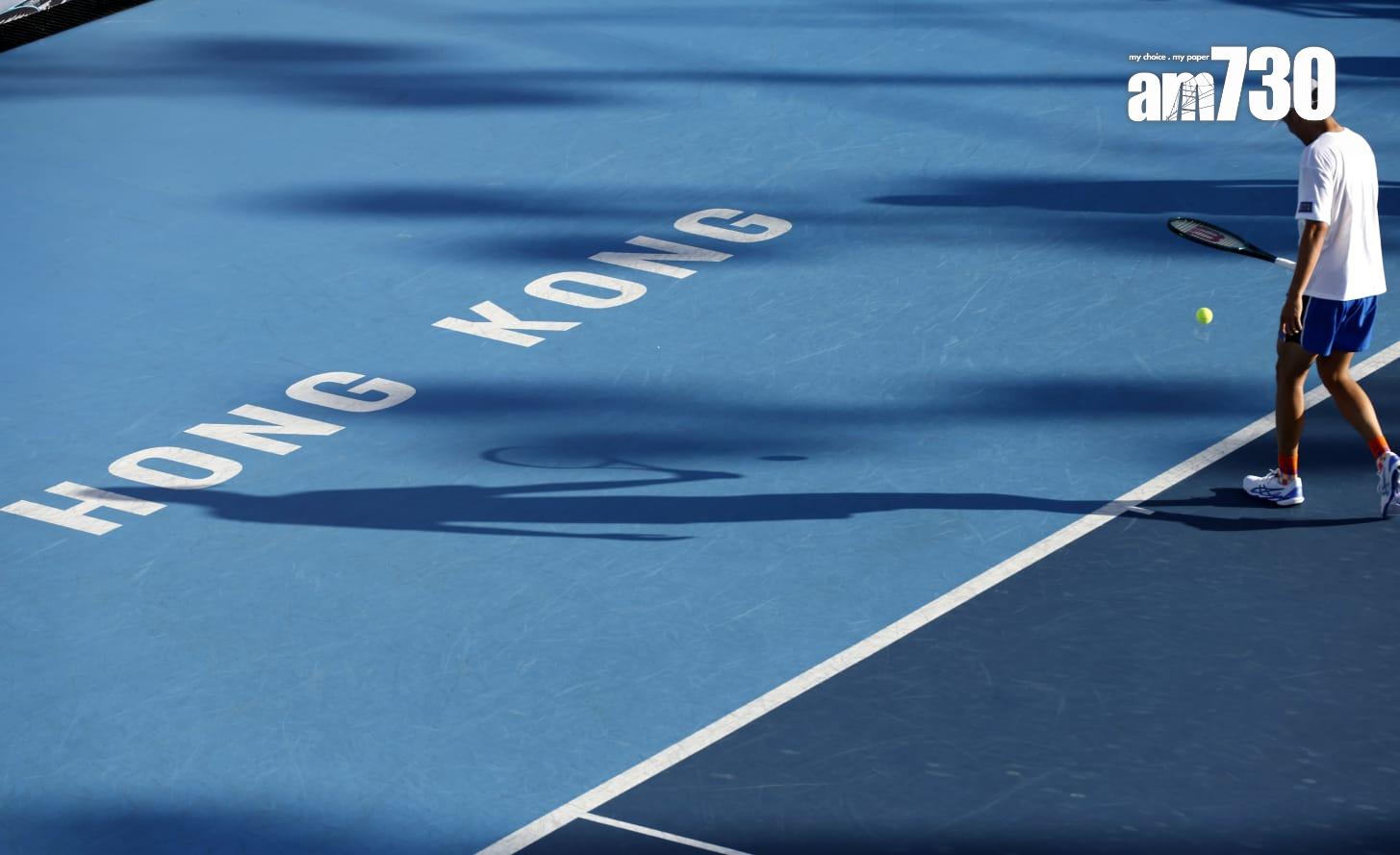 ⿈澤林⾒⾯會|夢想是贏得四大滿貫冠軍 展示香港運動員實力。(林俊源攝)