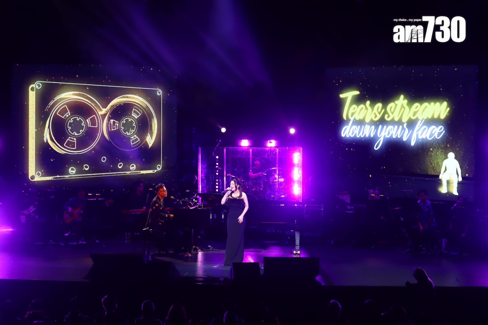 鄭俊弘與何雁詩發起《ANGELS WITHIN US 天使綜合症慈善演唱會》。(羅錦鴻攝)