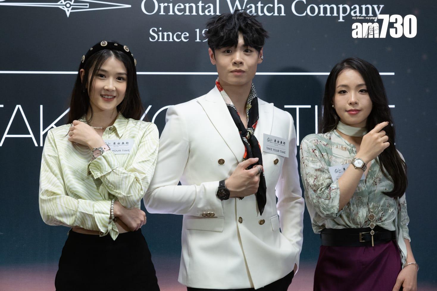 (左起)潘靜文、冼靖峰及江廷慧。(蘇文傑攝)