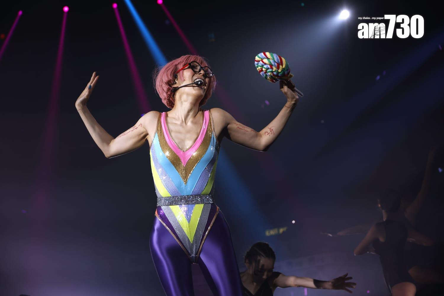 鄭秀文(Sammi)一連13場的《You & Mi 鄭秀文世界巡迴演唱會香港站》正式鑼。(林俊源攝)