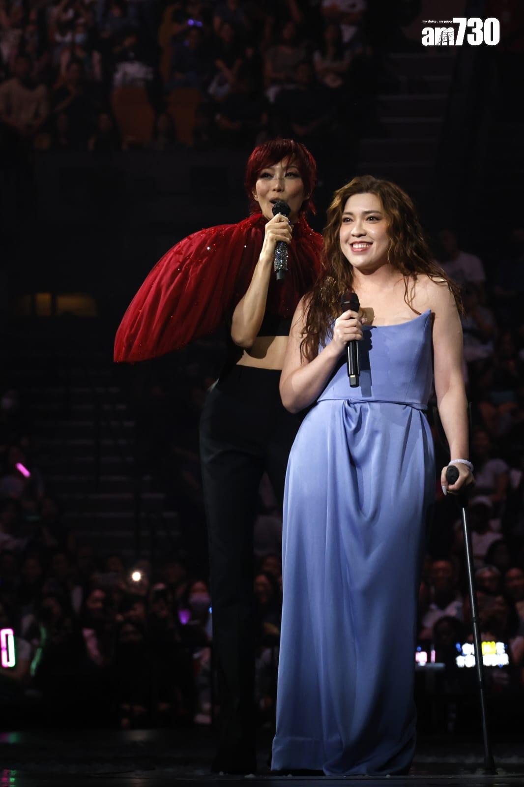 頭場請來Serrini任嘉賓。(林俊源攝)