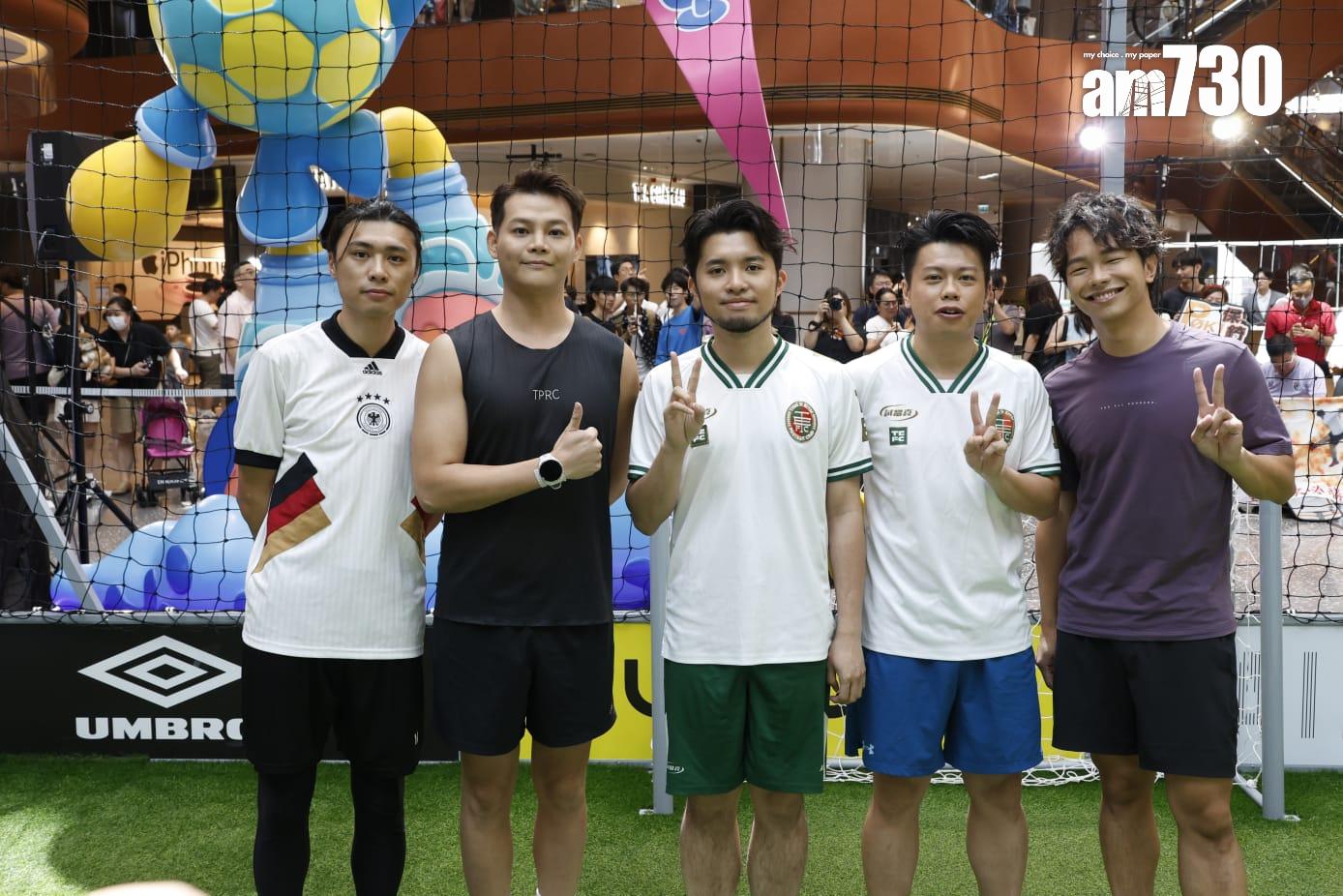 「最強足球2 vs 2冠軍盃」總決賽及明星表演賽。(林俊源攝)