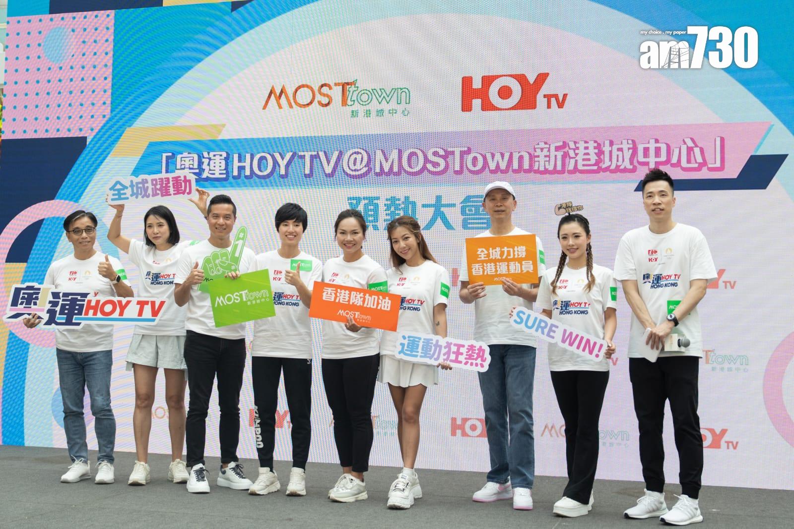 何雁詩、李慧詩等出席《奧運 HOY TV》預熱大會。(林靄怡攝)