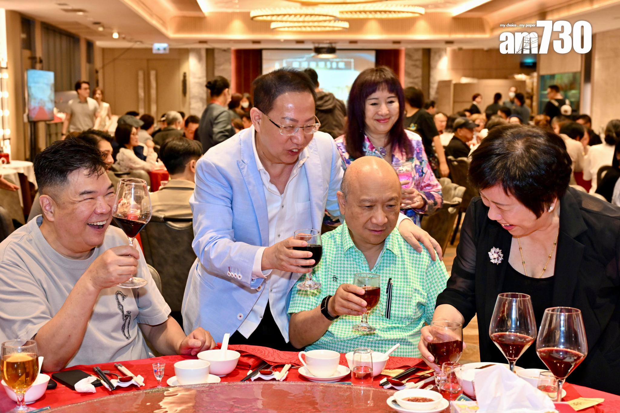 劉家豪榮休宴,無綫過百台前幕後出席。(娛樂組攝)