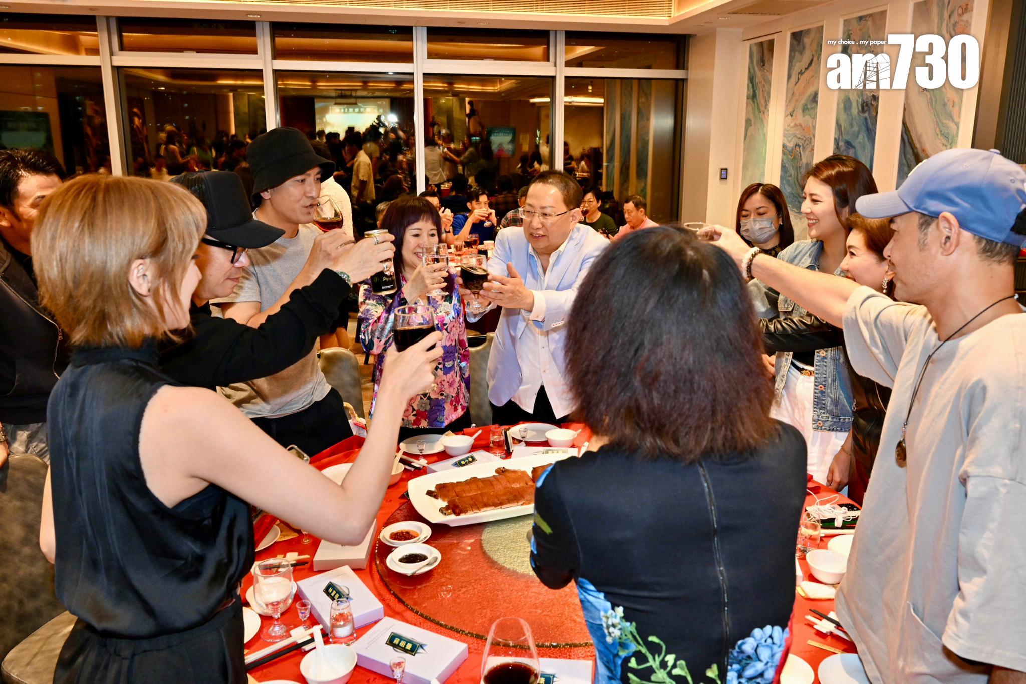 劉家豪榮休宴,無綫過百台前幕後出席。(娛樂組攝)