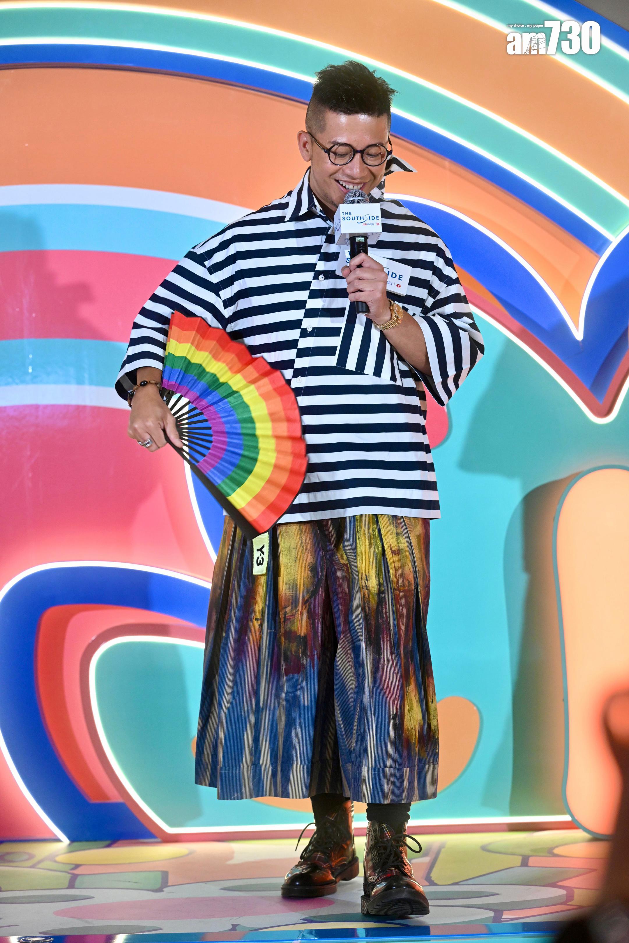 小肥到黃竹坑新商場表演。(娛樂組攝)