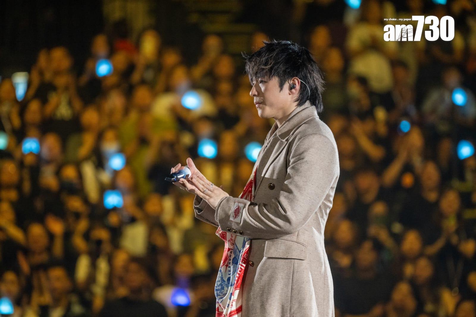 陳卓賢坦言有不少晚上都眼濕濕,但在台上表演才忍住眼淚。(陳奕釗攝)