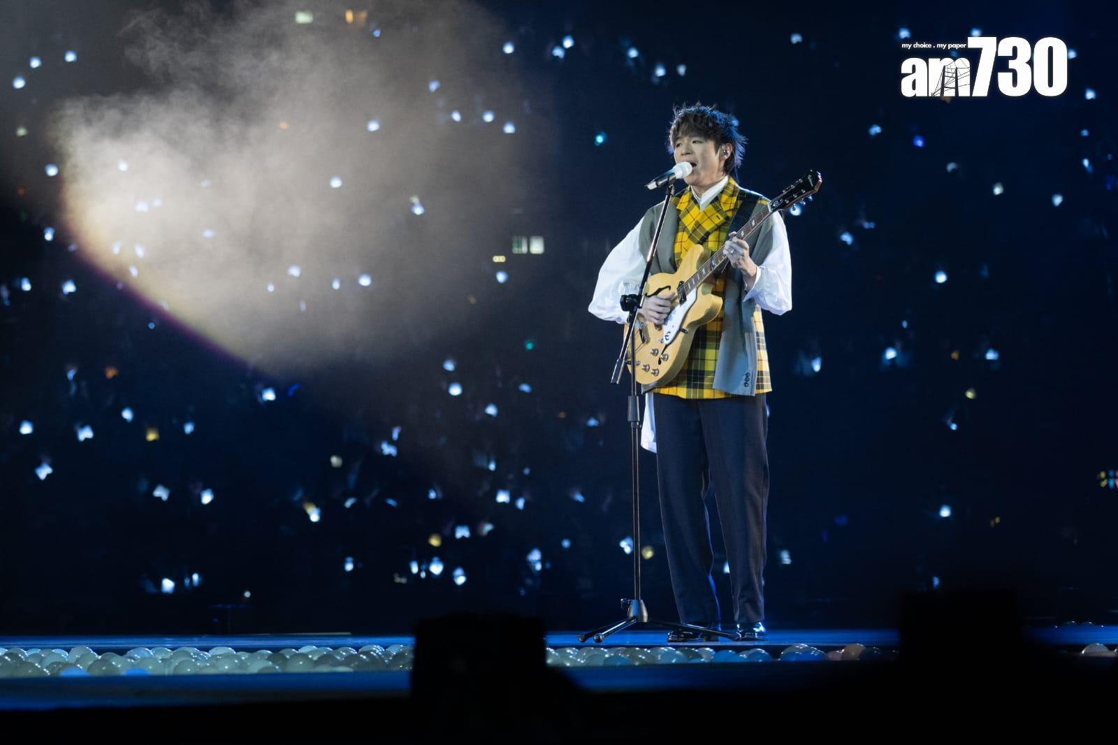 Ian唱《Thank You Postman》。(陳奕釗攝)