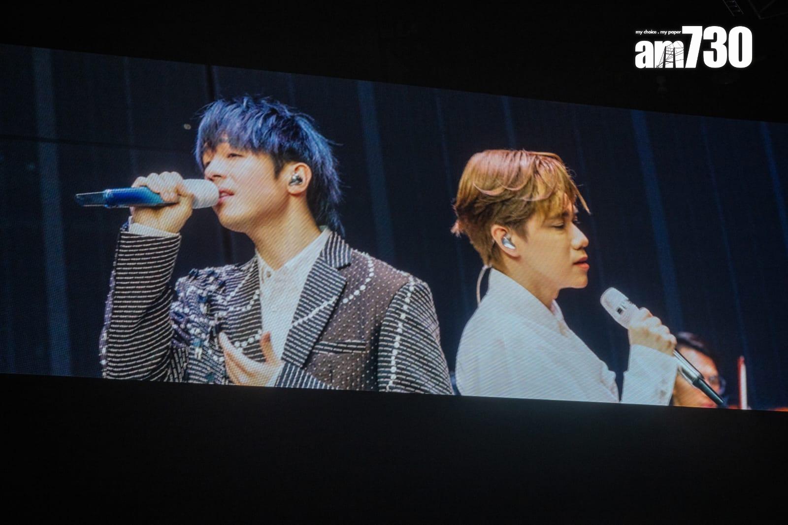 尾場的嘉賓則是張敬軒,更與Ian大合唱!(陳奕釗攝)