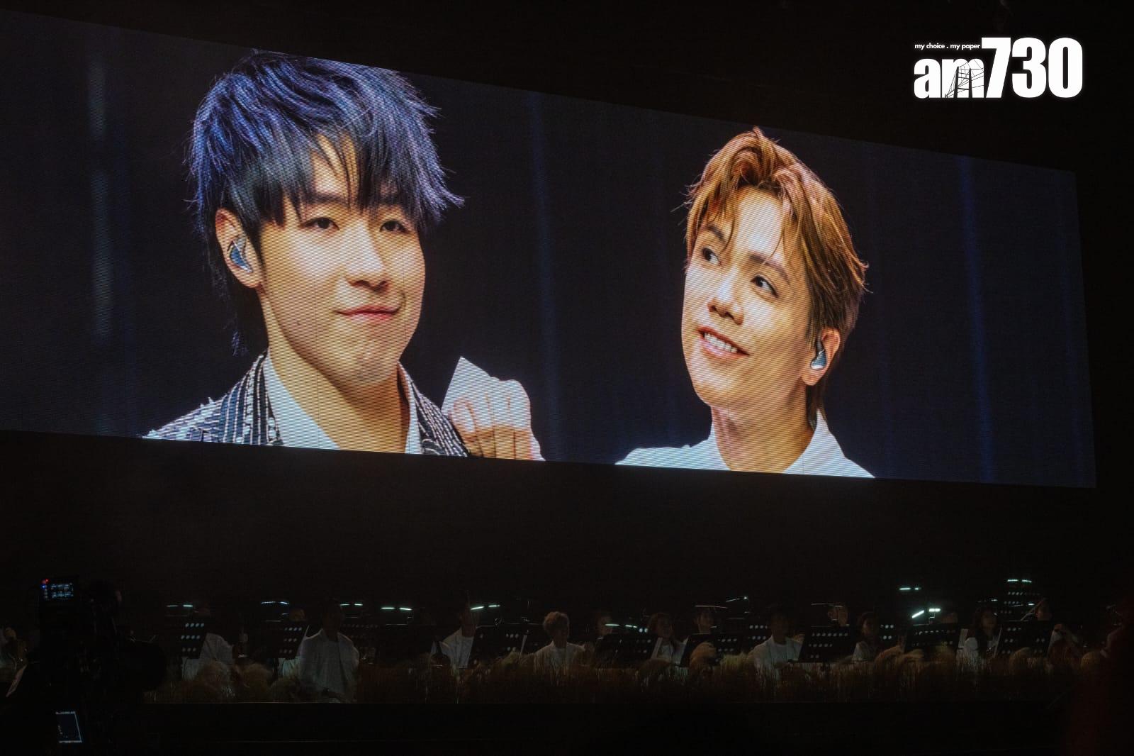 尾場的嘉賓則是張敬軒,更與Ian大合唱!(陳奕釗攝)