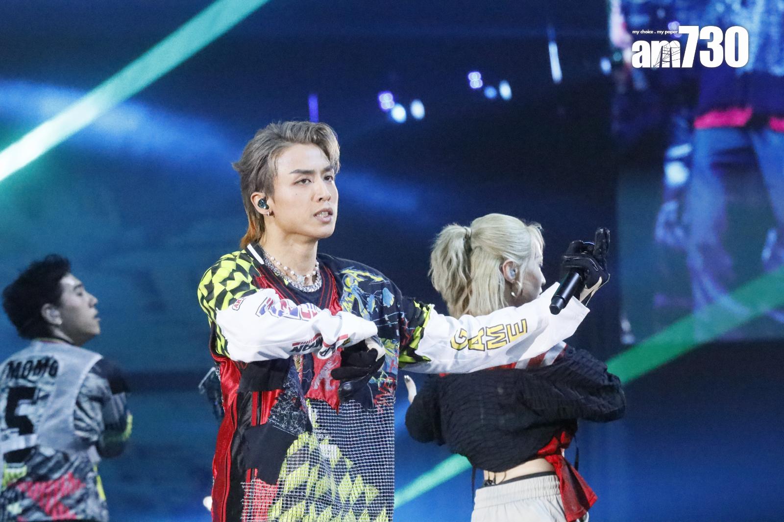 AK在演唱會大展舞技。(娛樂組攝)