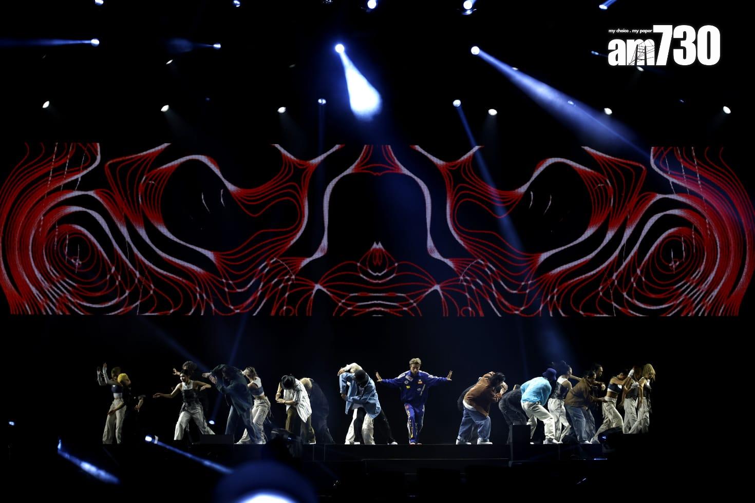 AK跳Breaking挑戰高難度動作,體力消耗極大。(林俊源攝)