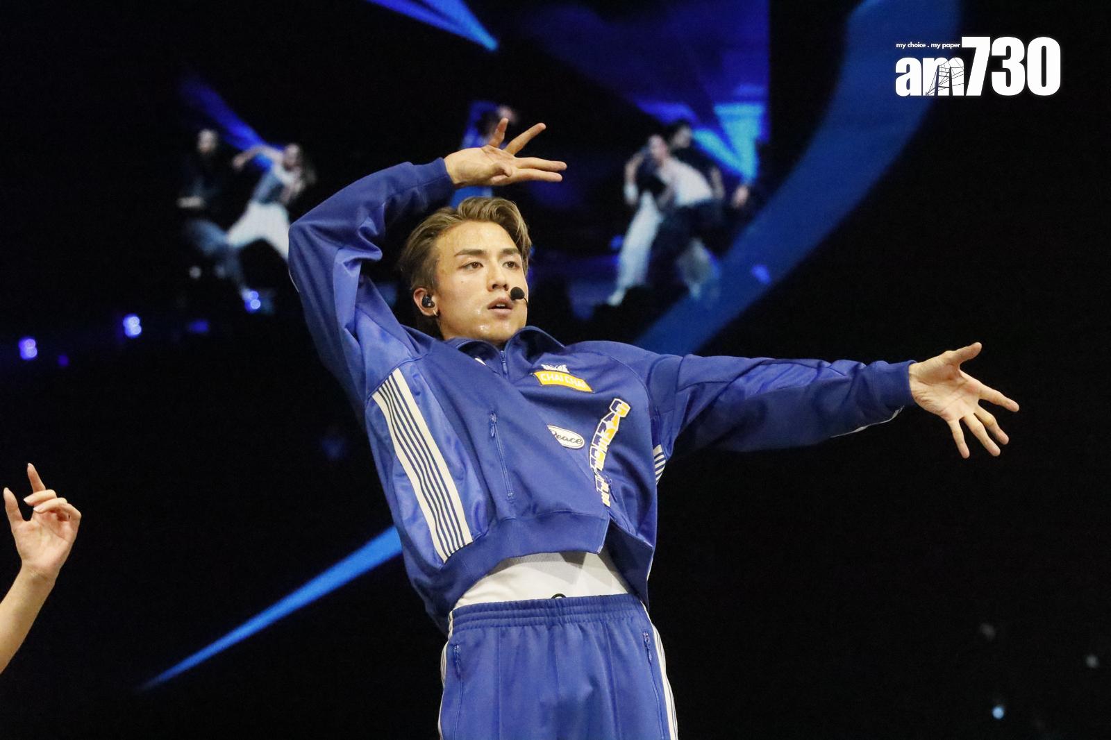 AK在個唱大展舞技。(娛樂組攝)